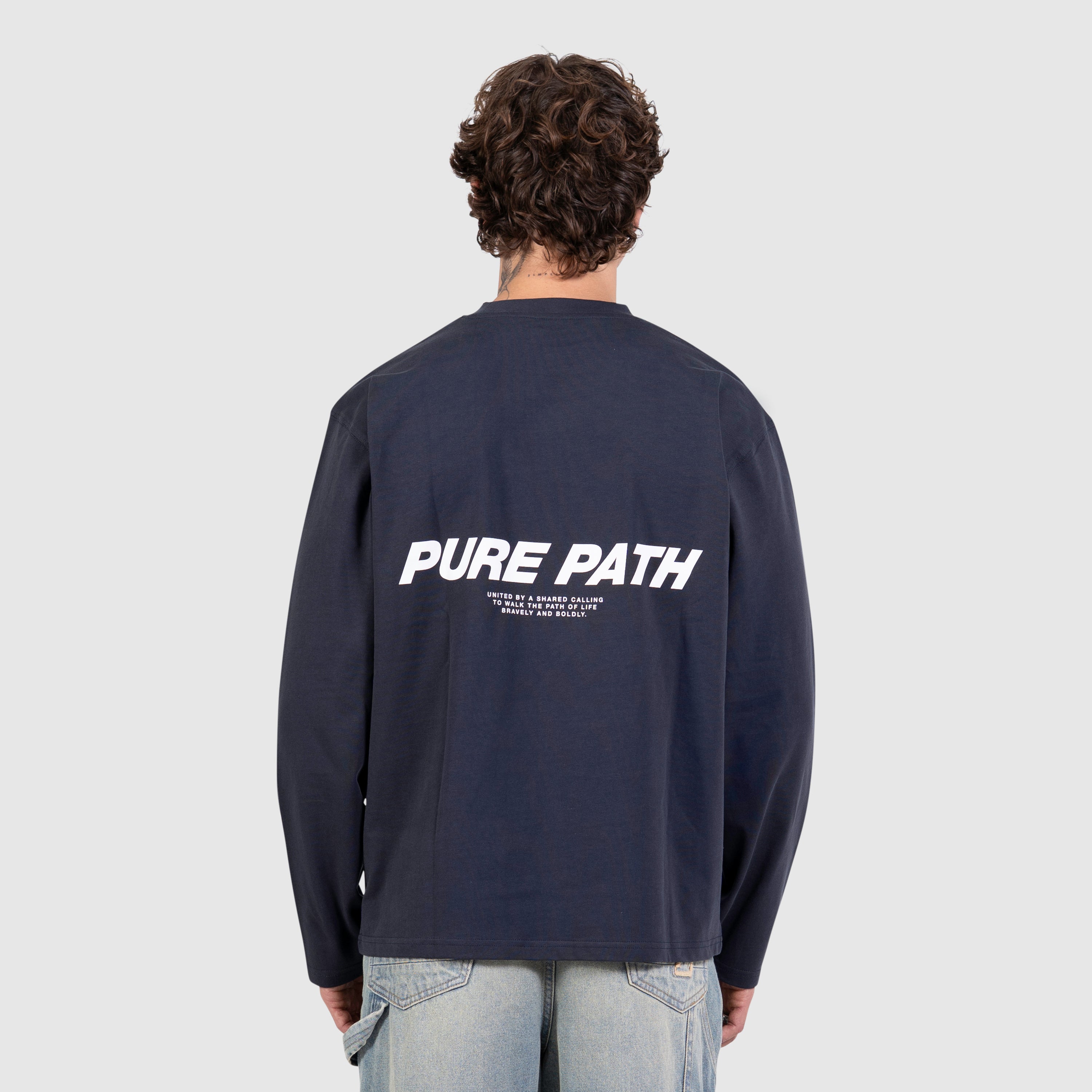 United Longsleeve T-shirt | Dark Navy