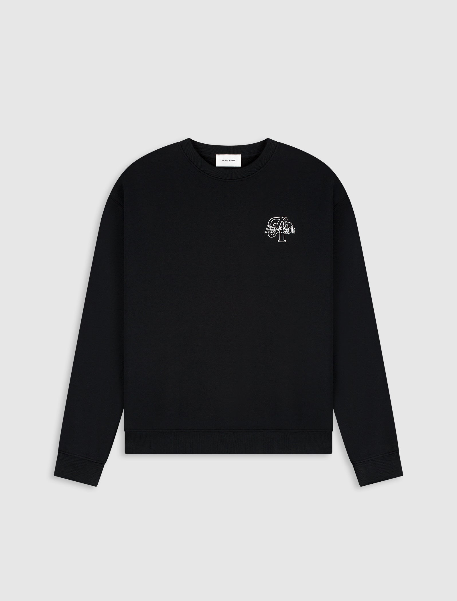 Initials Sweater | Black