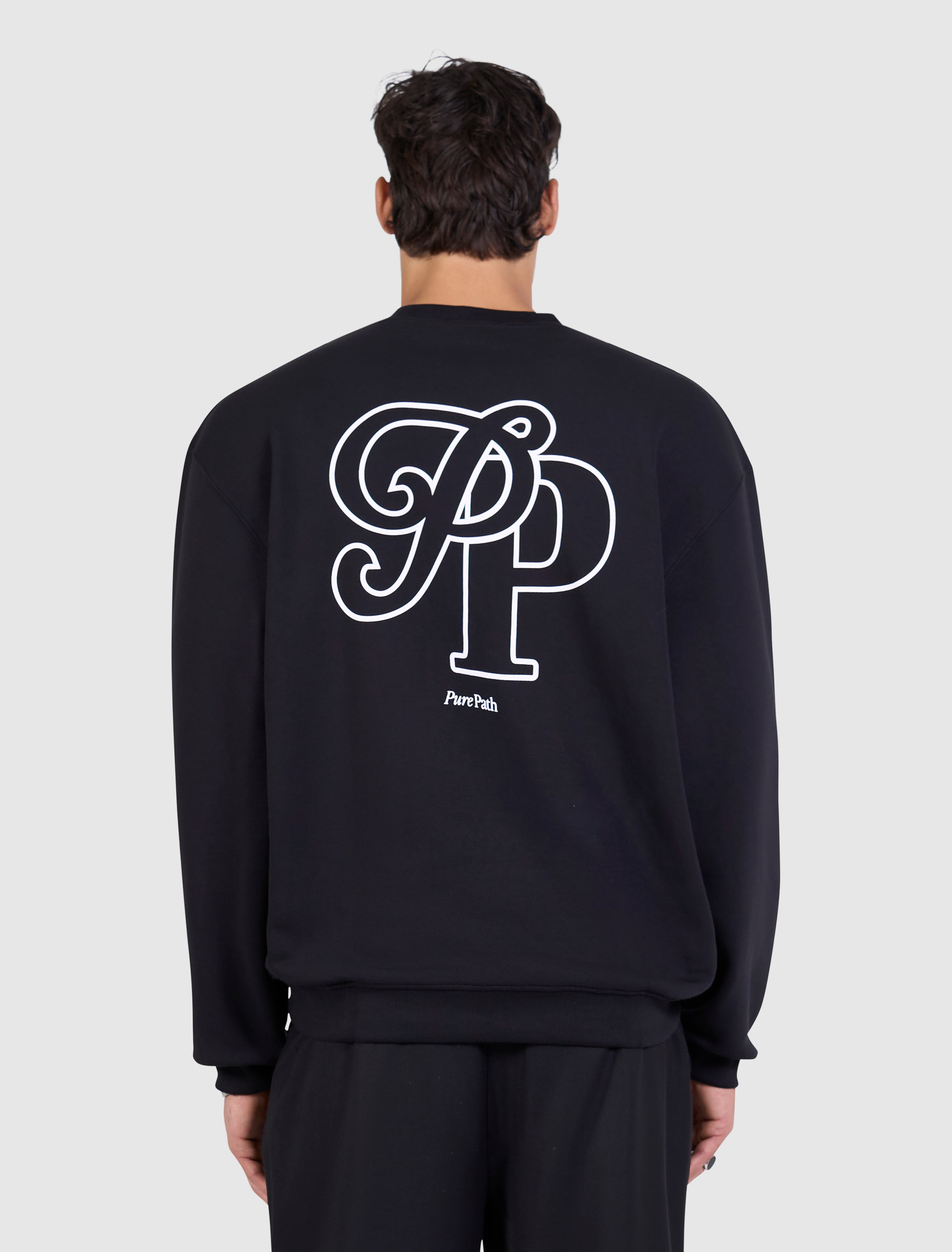 Initials Sweater | Black