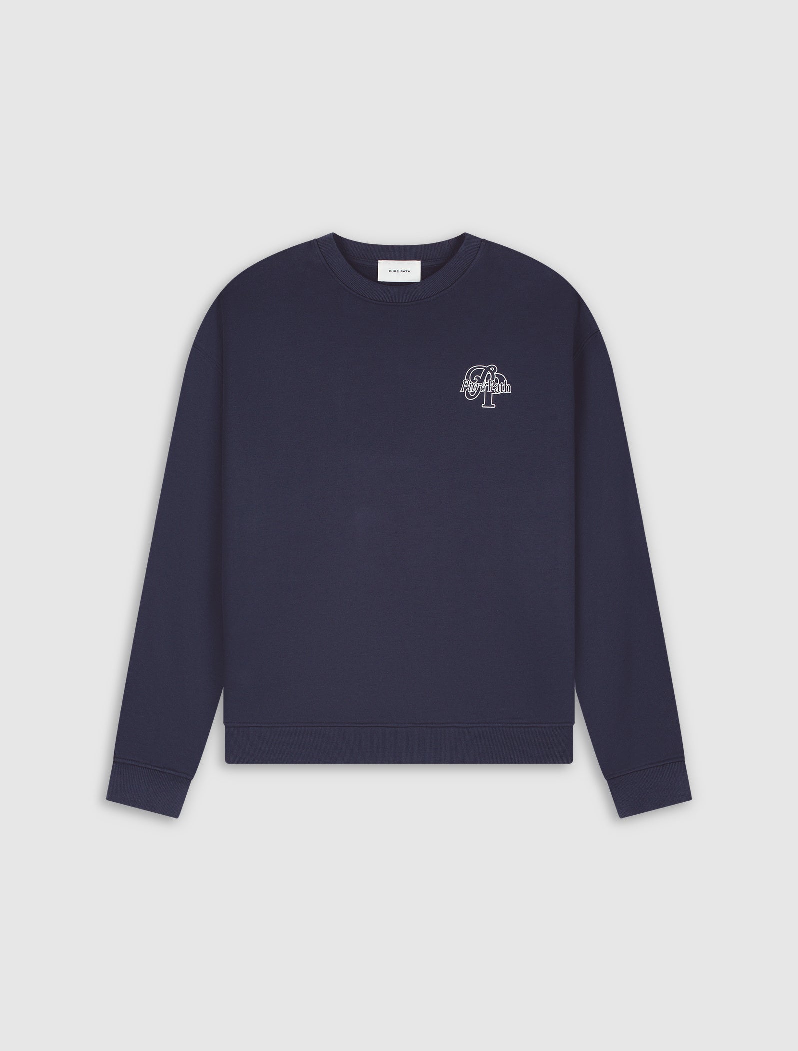 Initials Sweater | Dark Navy