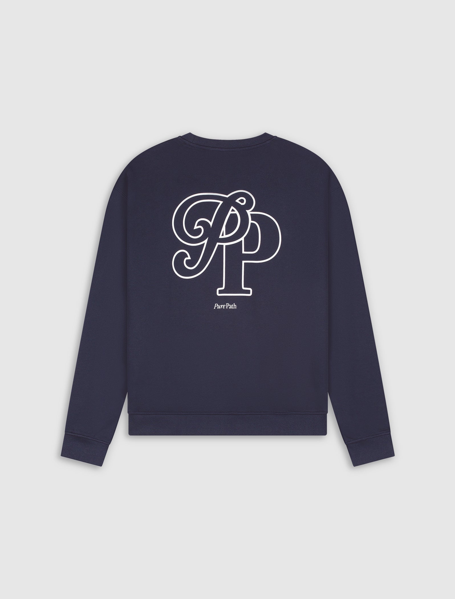 Initials Sweater | Dark Navy