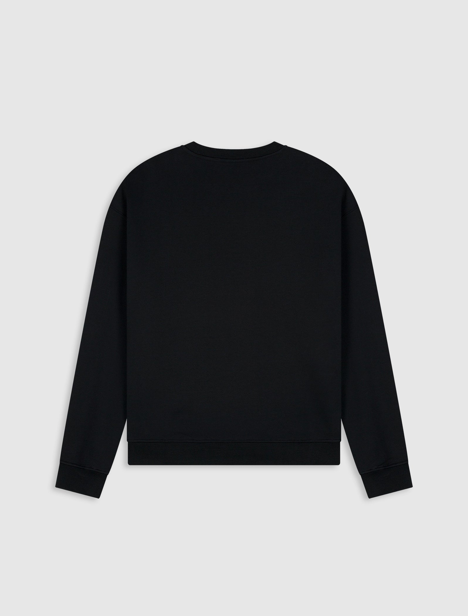 Initials Emblem Sweater | Black
