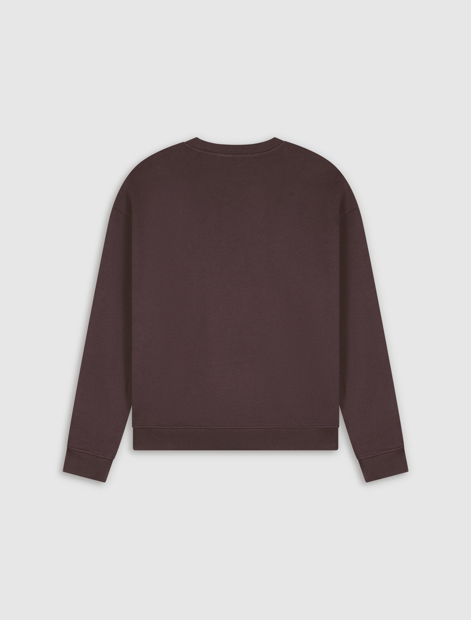 Initials Emblem Sweater | Dark Brown