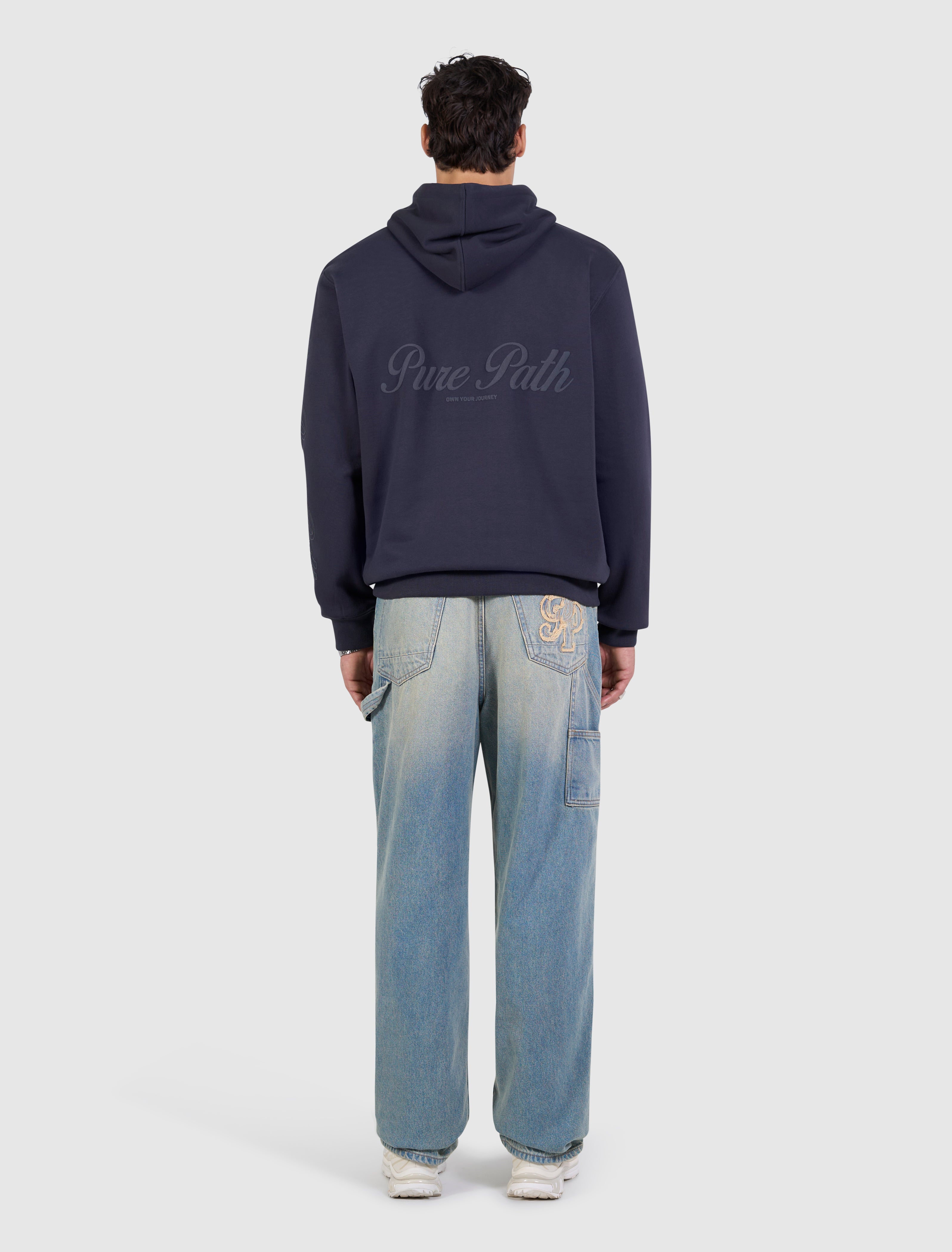 Essence Of Life Hoodie | Dark Navy
