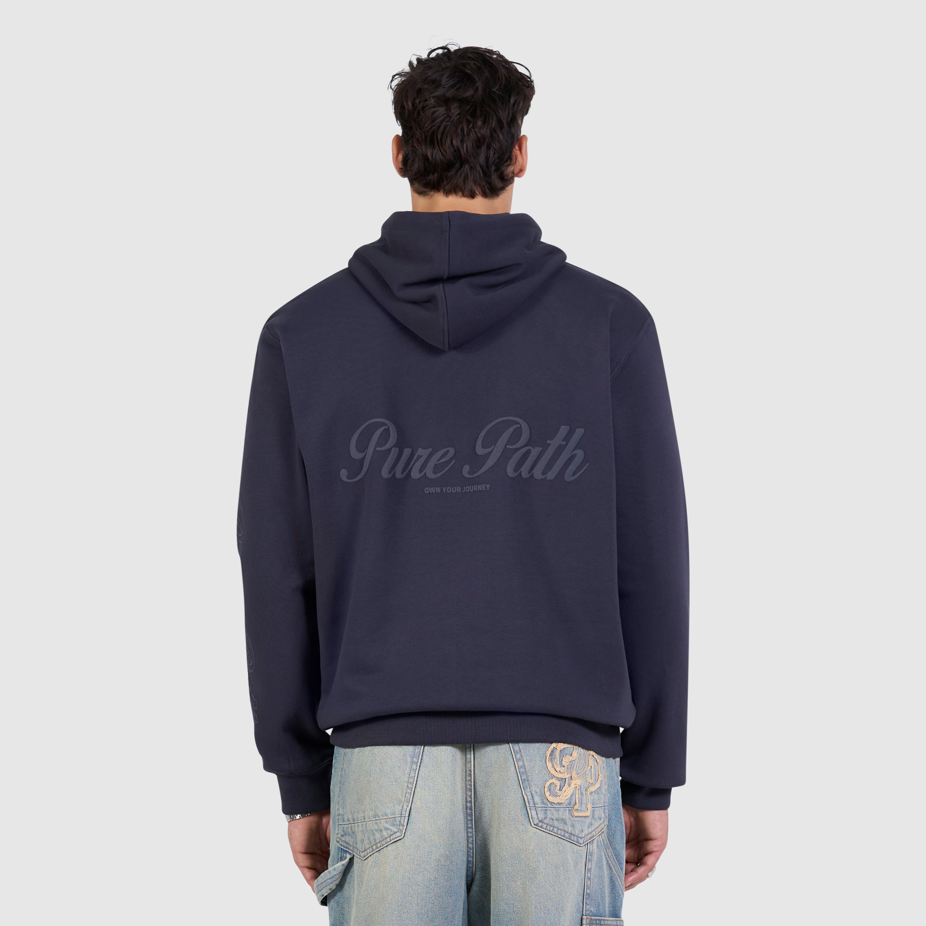 Essence Of Life Hoodie | Dark Navy
