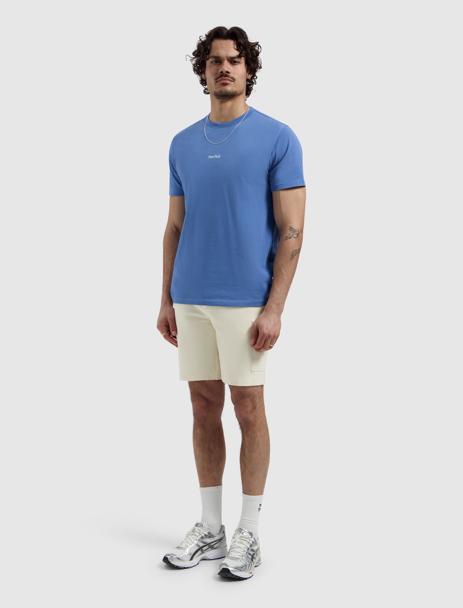 Dreamers View T-shirt | Faded Cobalt