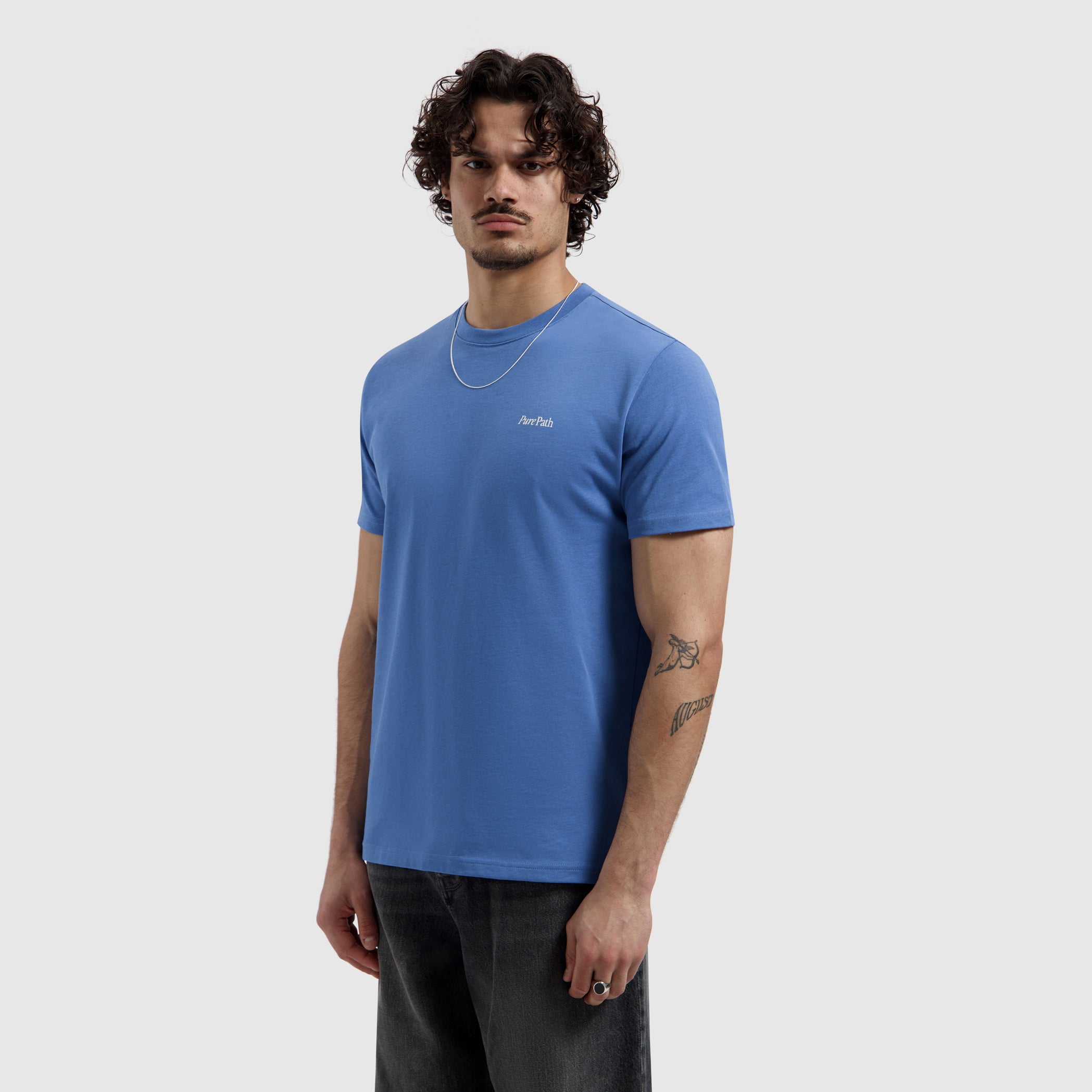 Dream Vase T-shirt | Faded Cobalt