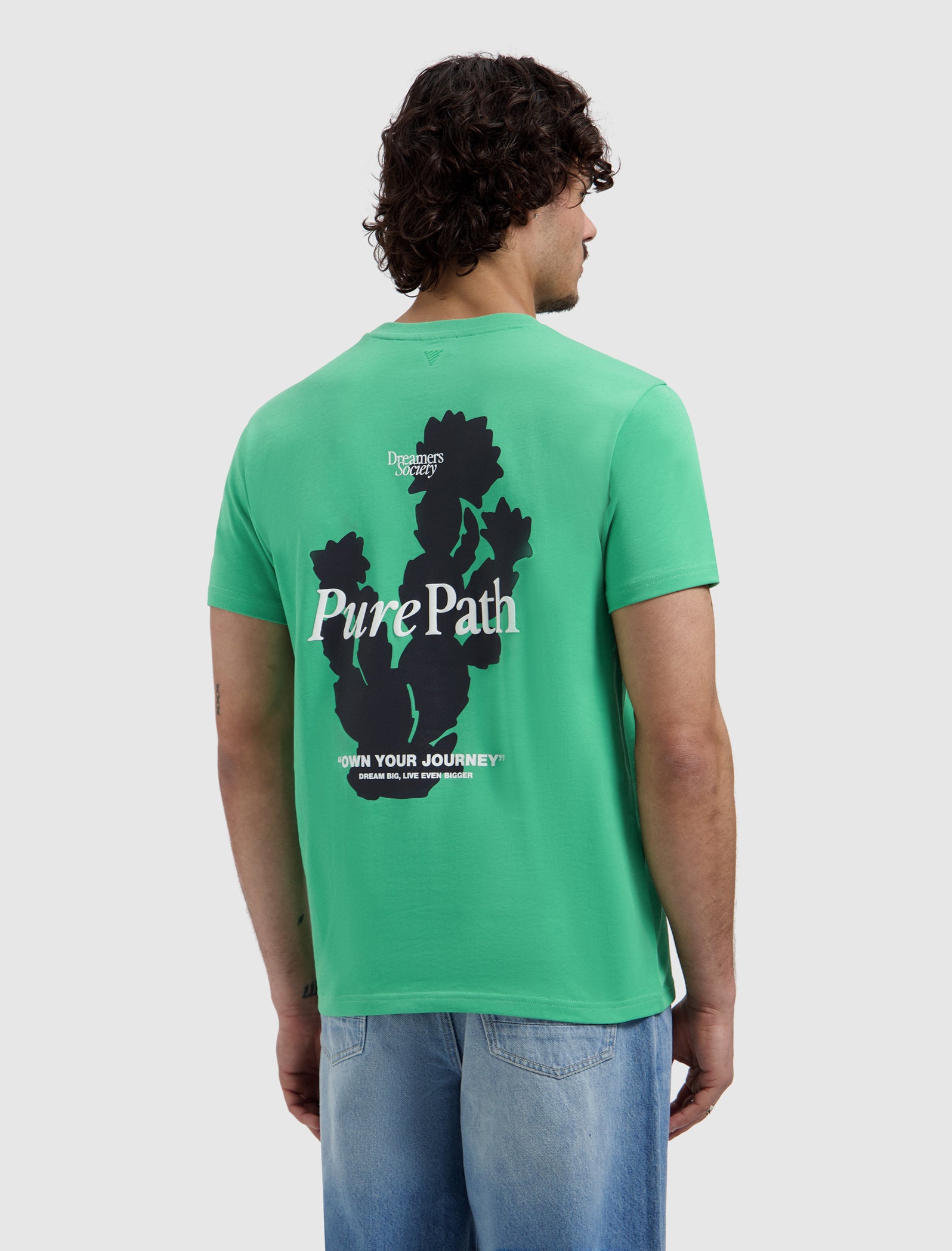 Dreamers Cactus T-shirt | Emerald