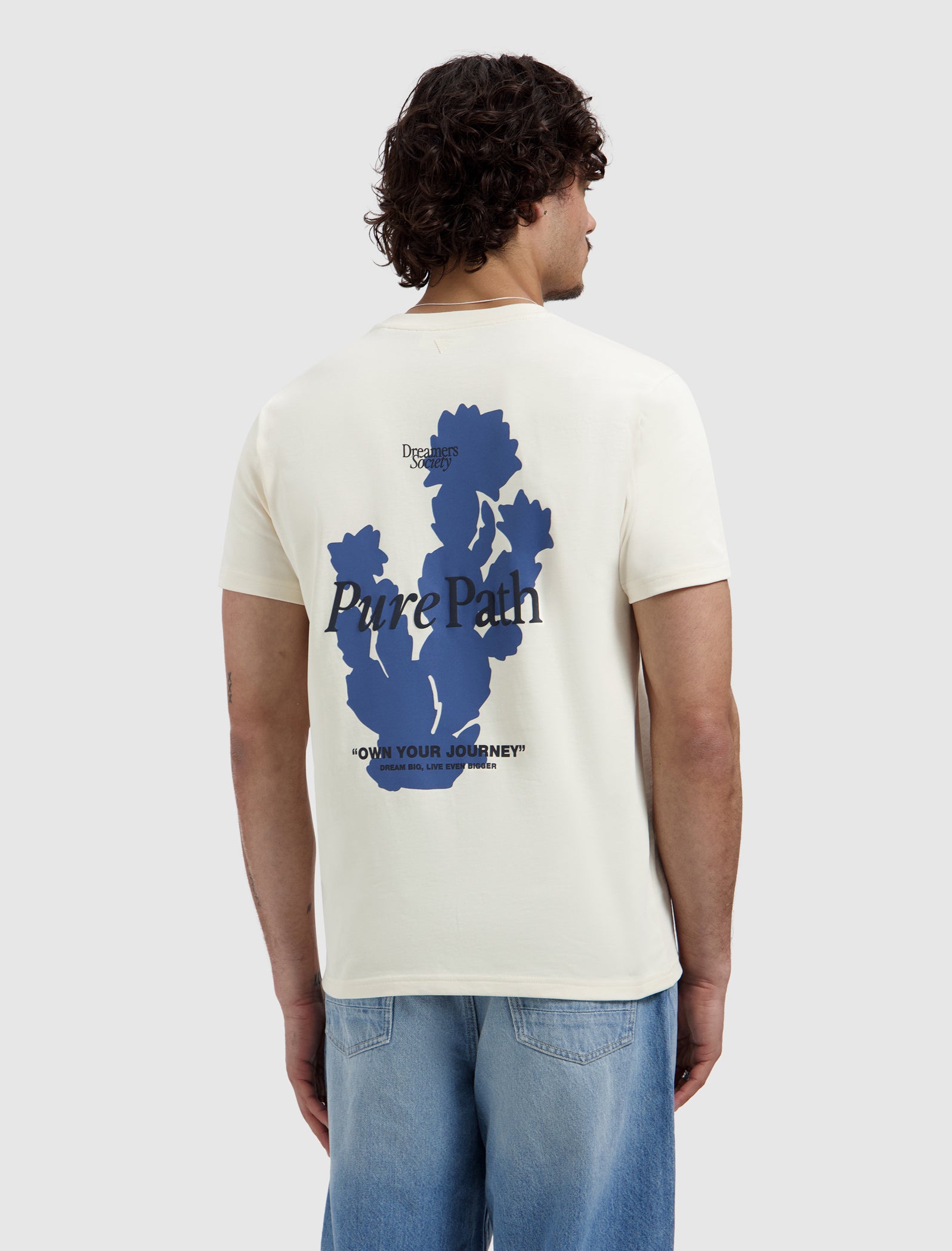 Dreamers Cactus T-shirt | Ecru