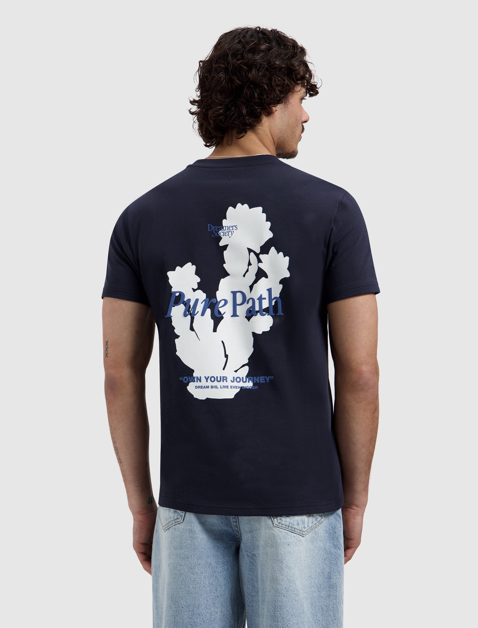 Dreamers Cactus T-shirt | Dark Navy