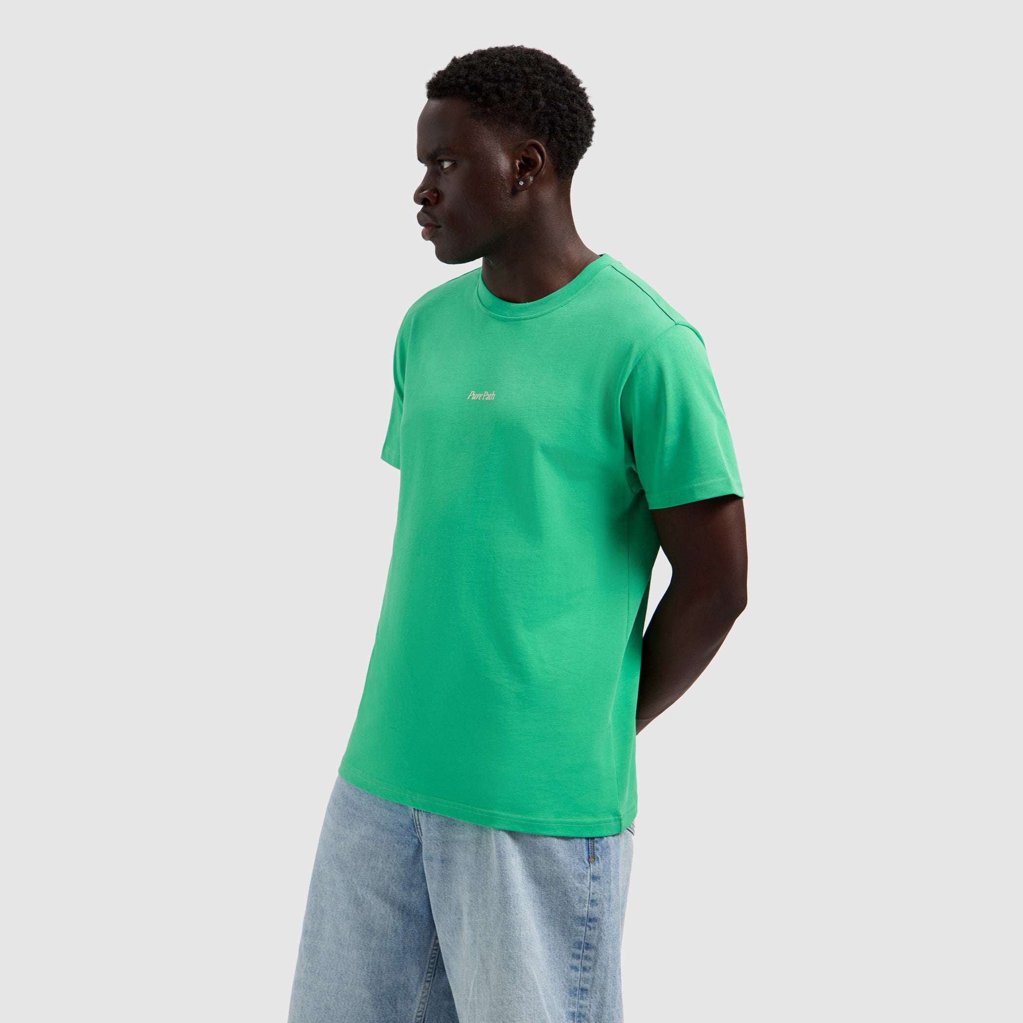 Hybrid Logo T-shirt | Emerald