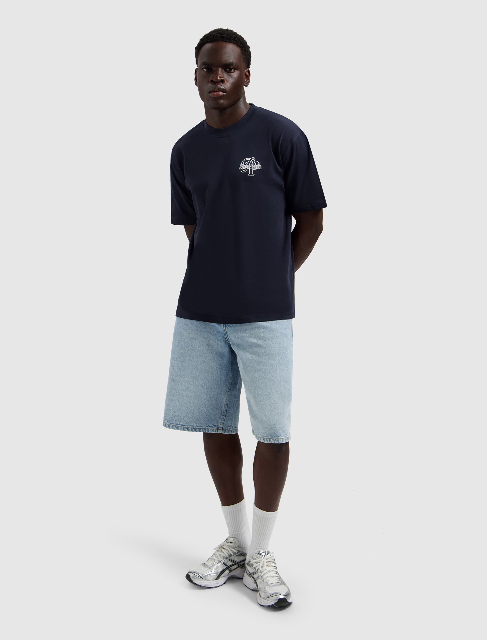 Initials T-shirt | Dark Navy