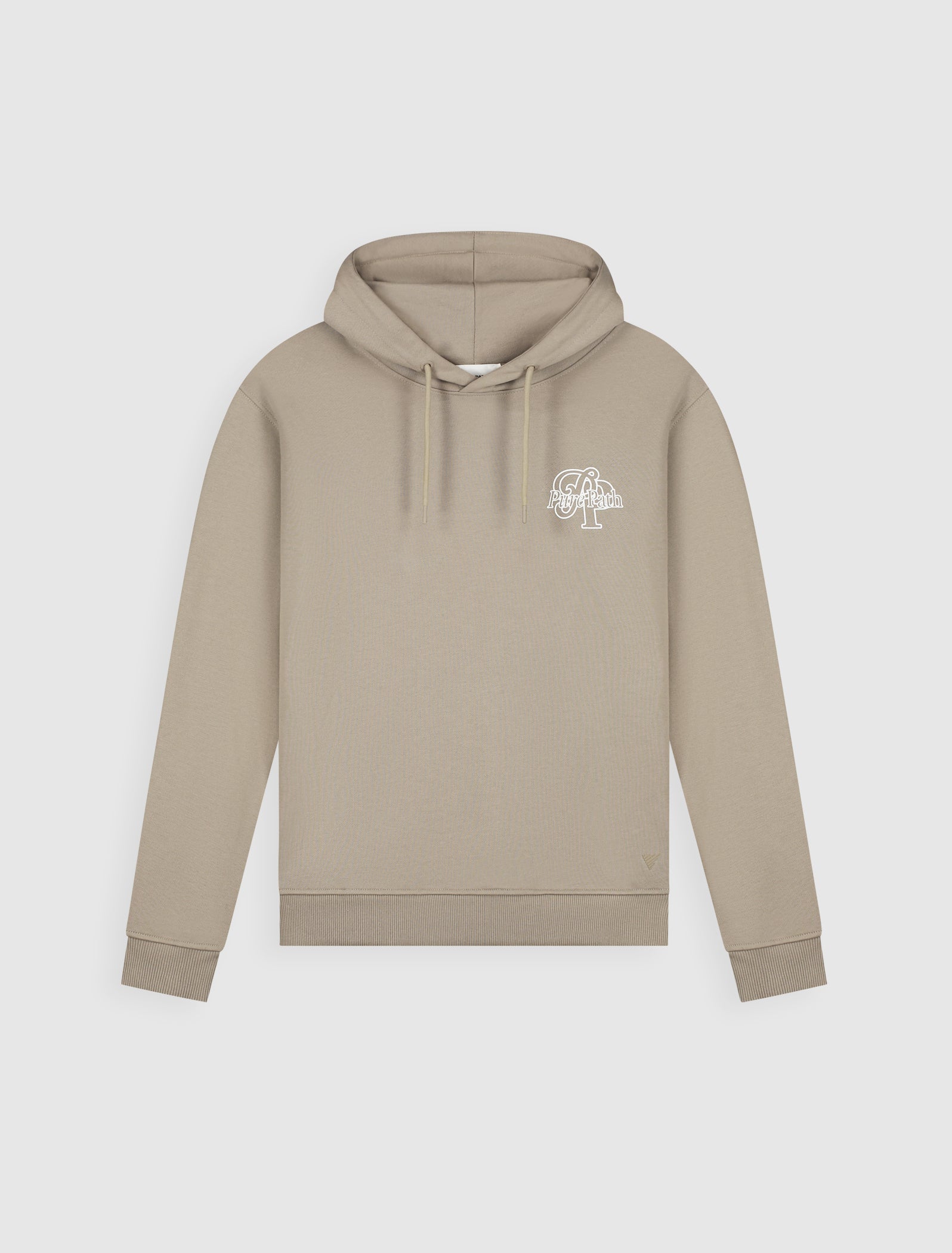 Initials Hoodie | Taupe