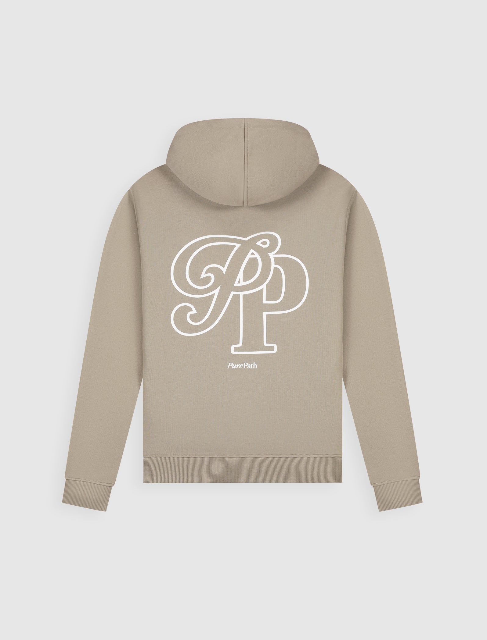 Initials Hoodie | Taupe