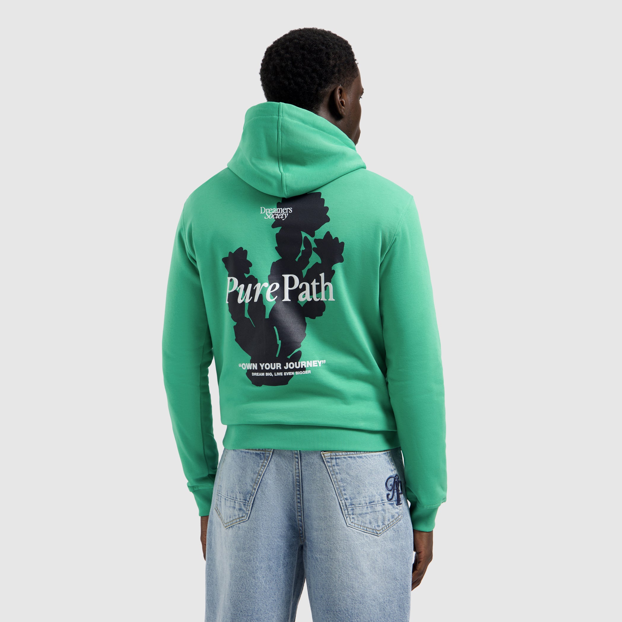 Dreamers Cactus Hoodie | Emerald