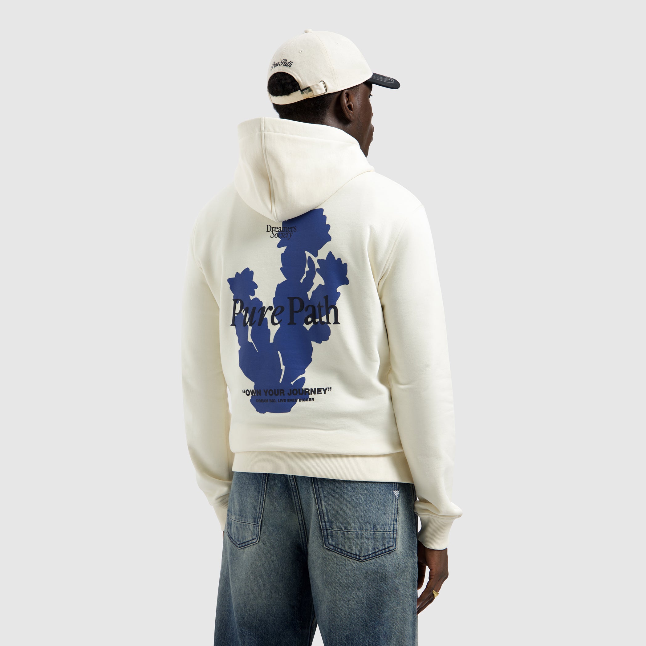 Dreamers Cactus Hoodie | Ecru