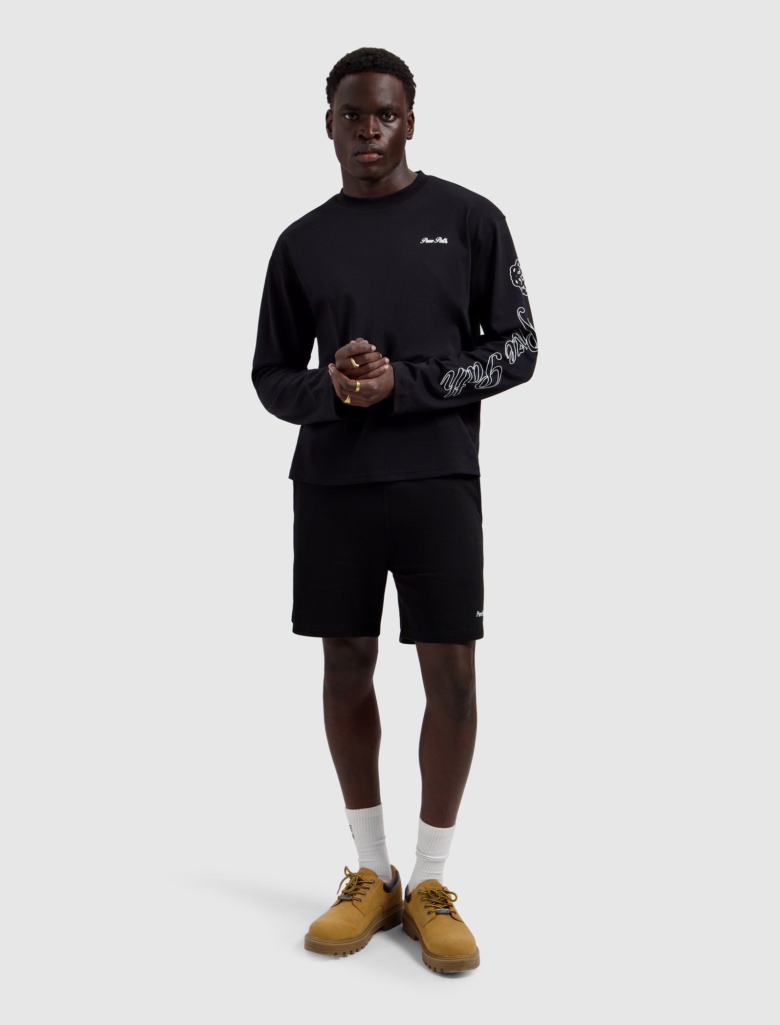 Hybrid Logo Short | Black