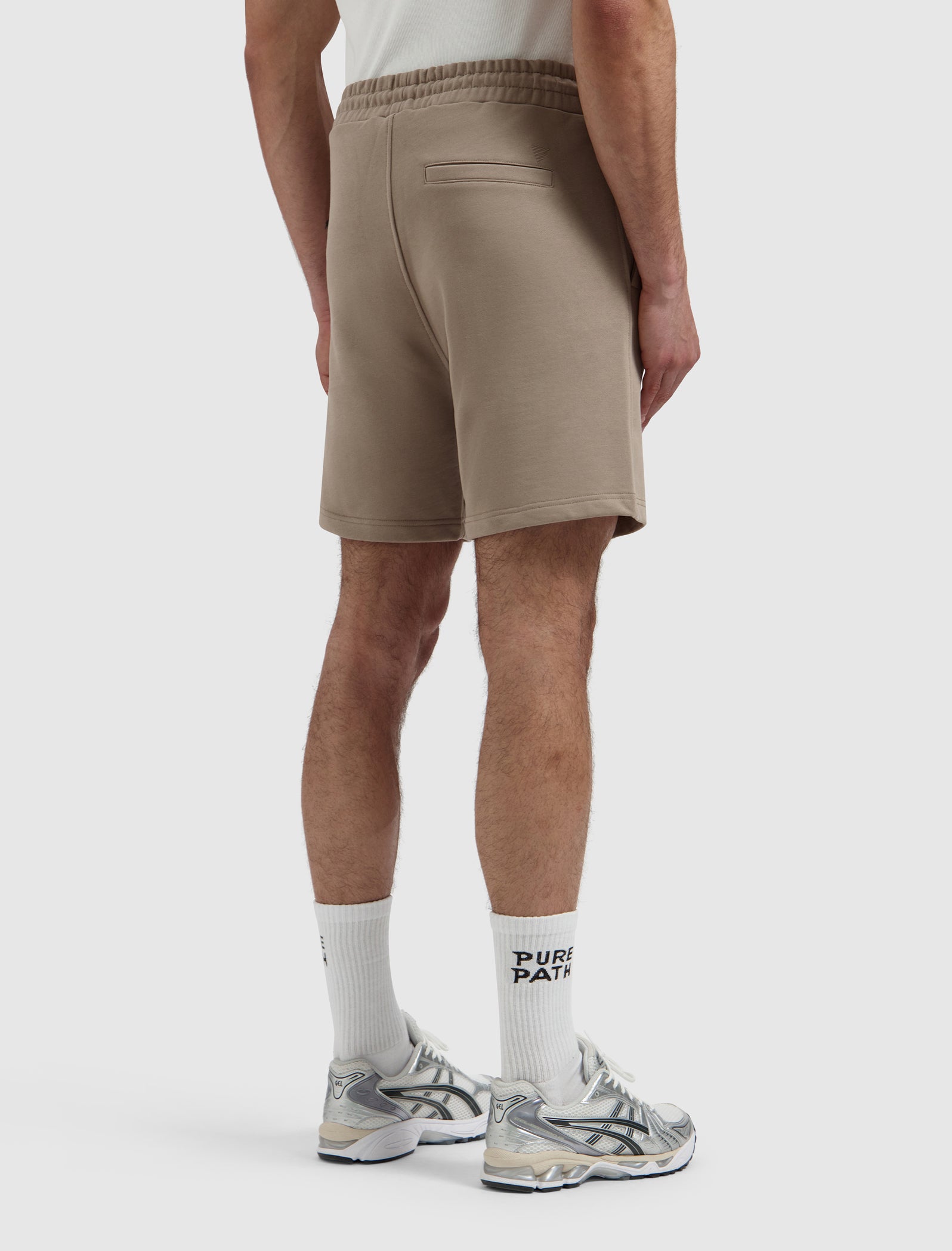 Hybrid Logo Short | Taupe