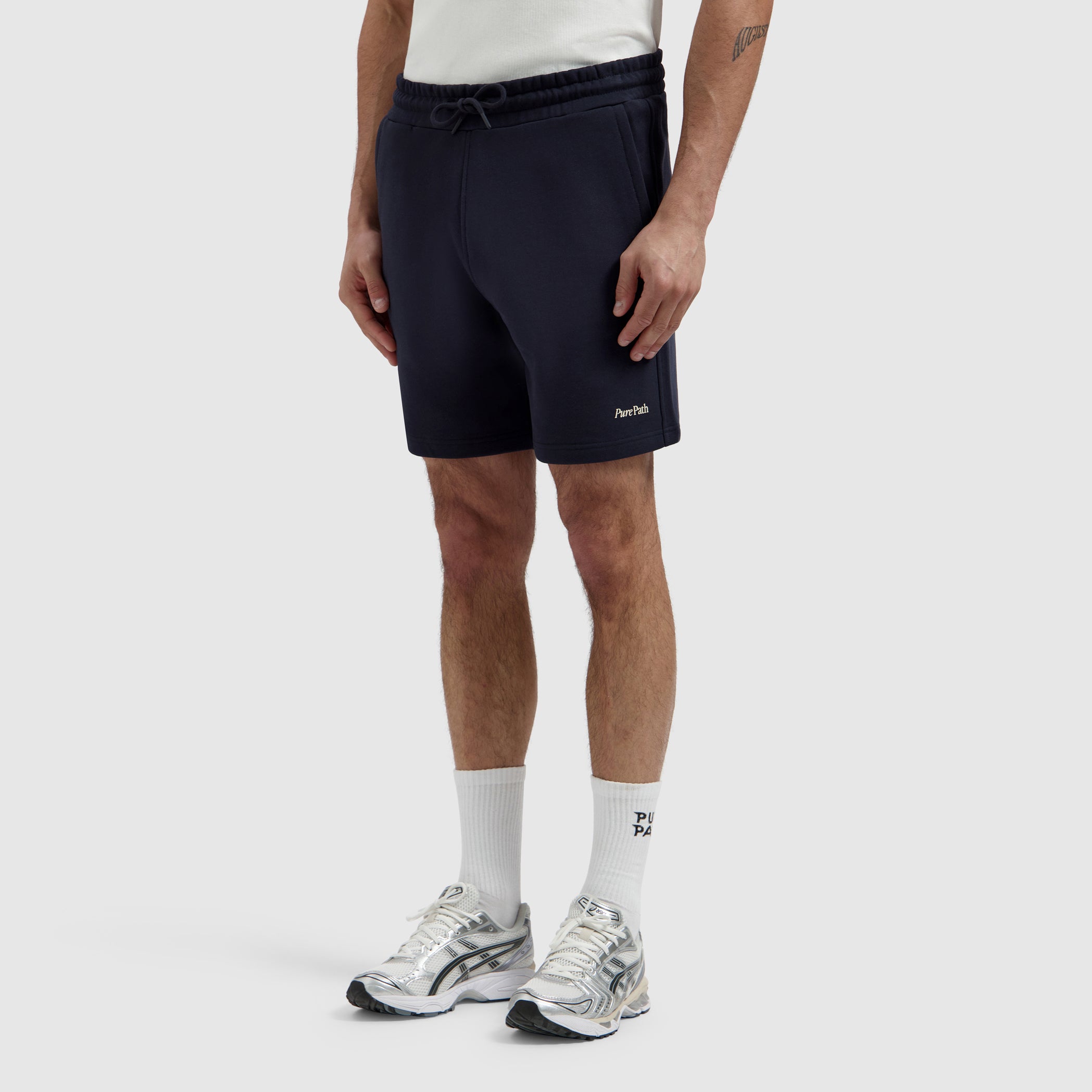 Hybrid Logo Short | Dark Navy