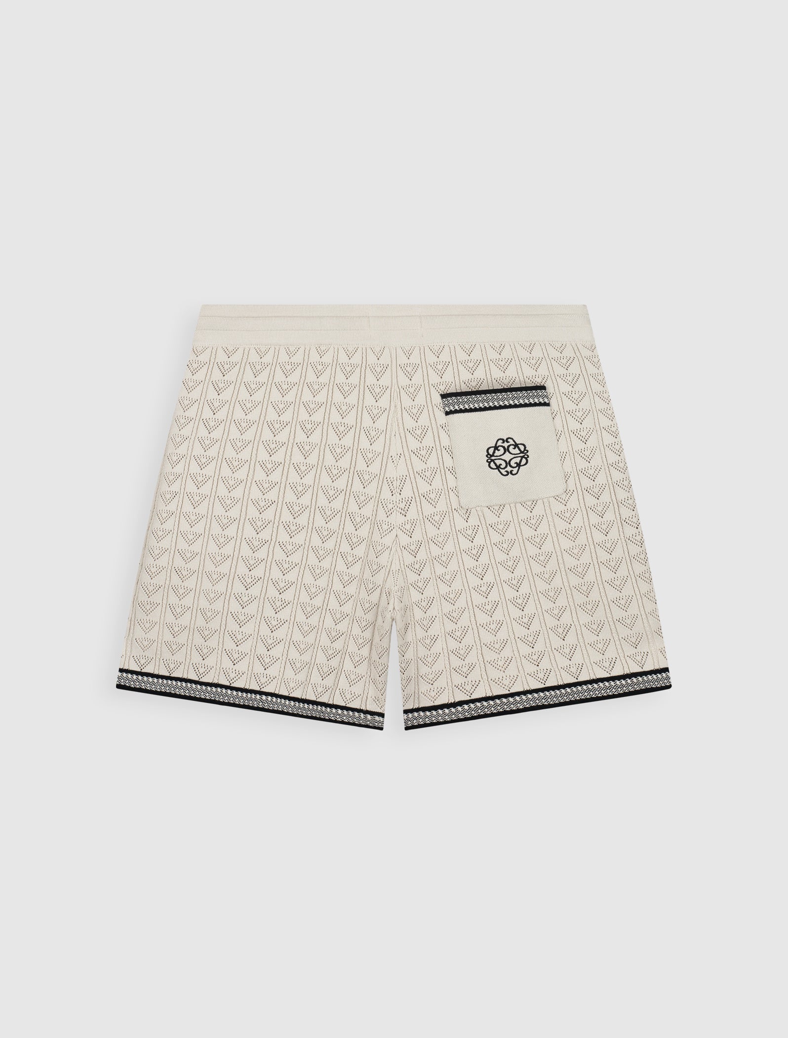 Pointelle Knit Shorts | Sand
