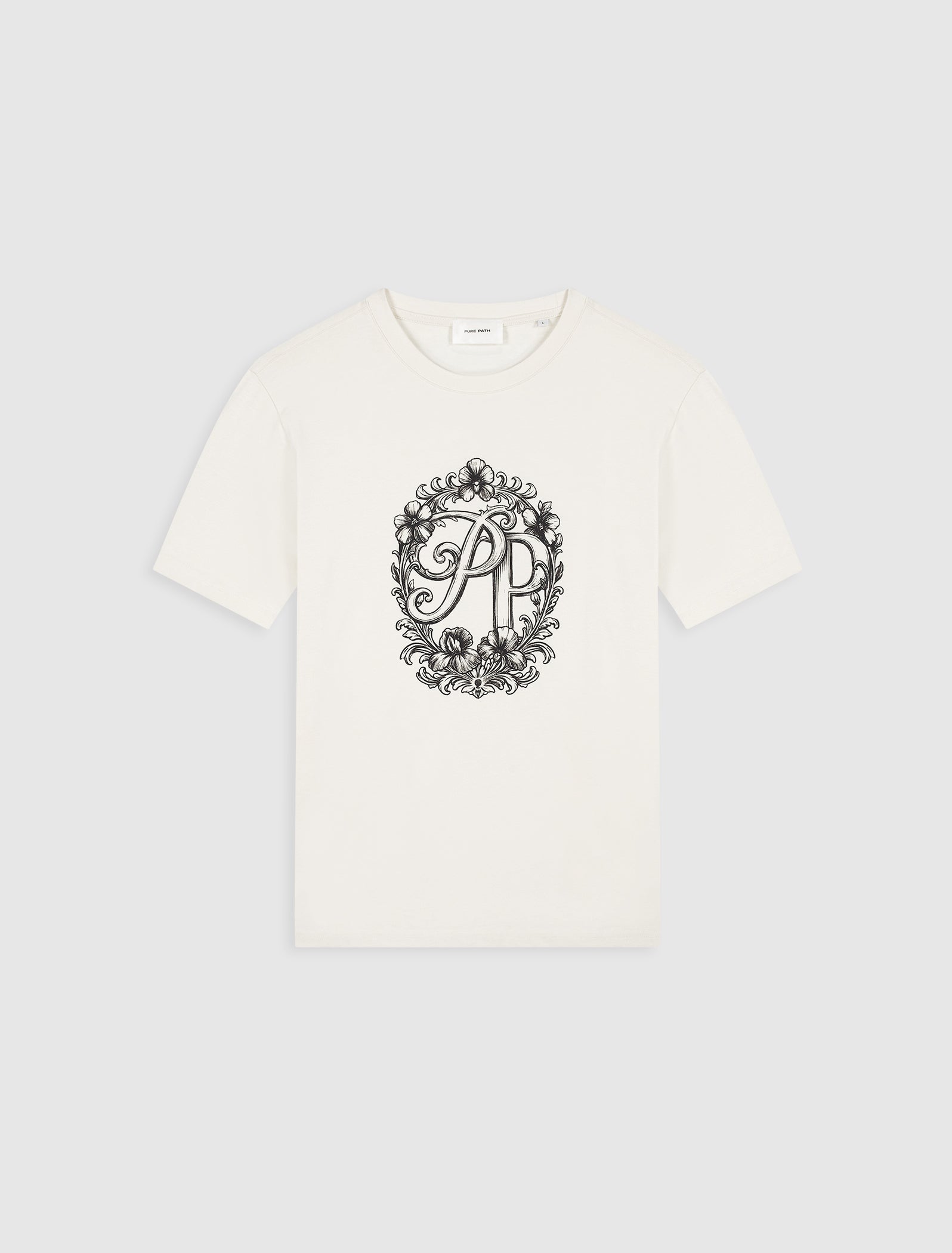 Vintage Floral T-shirt | Ecru