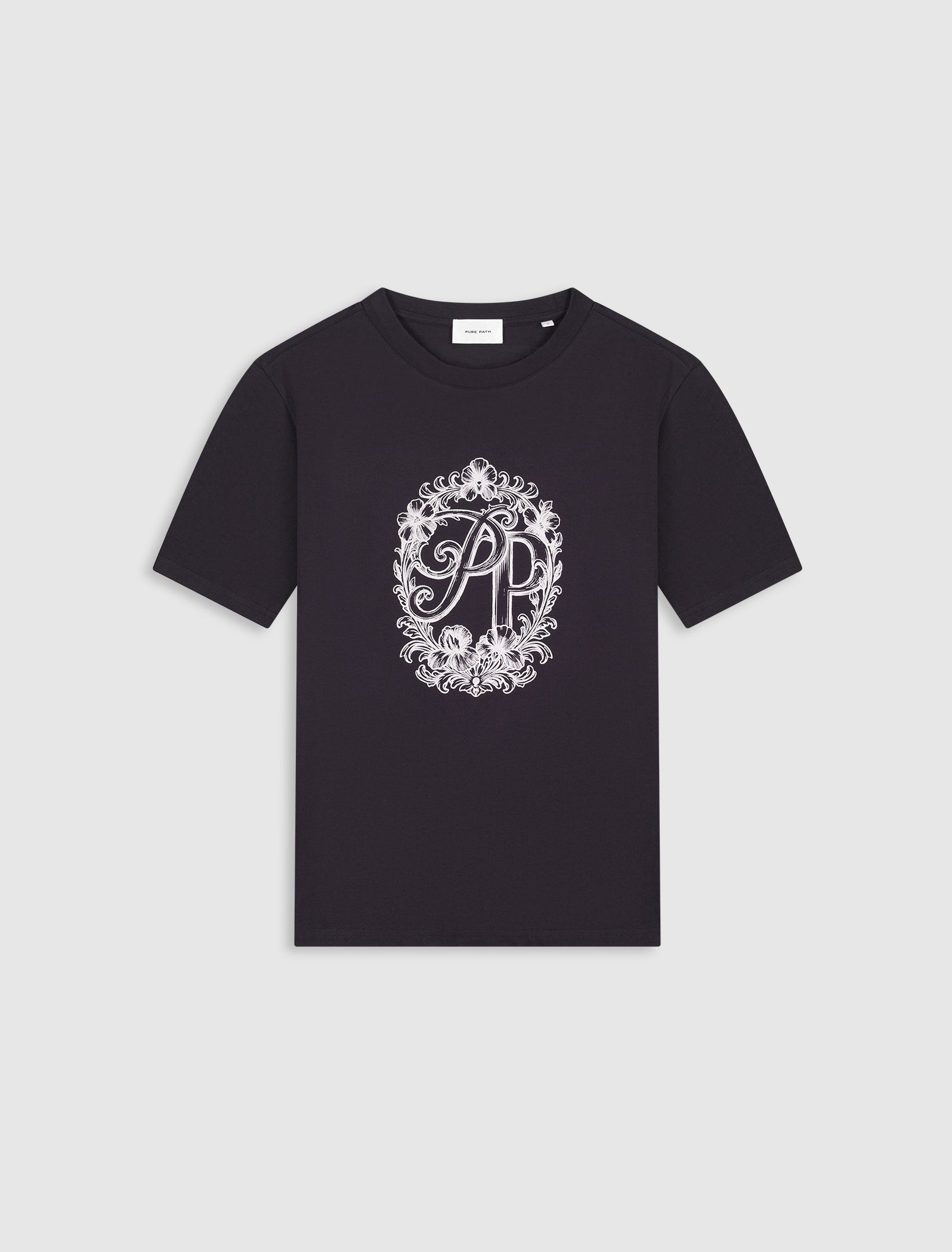 Vintage Floral T-shirt | Dark Brown