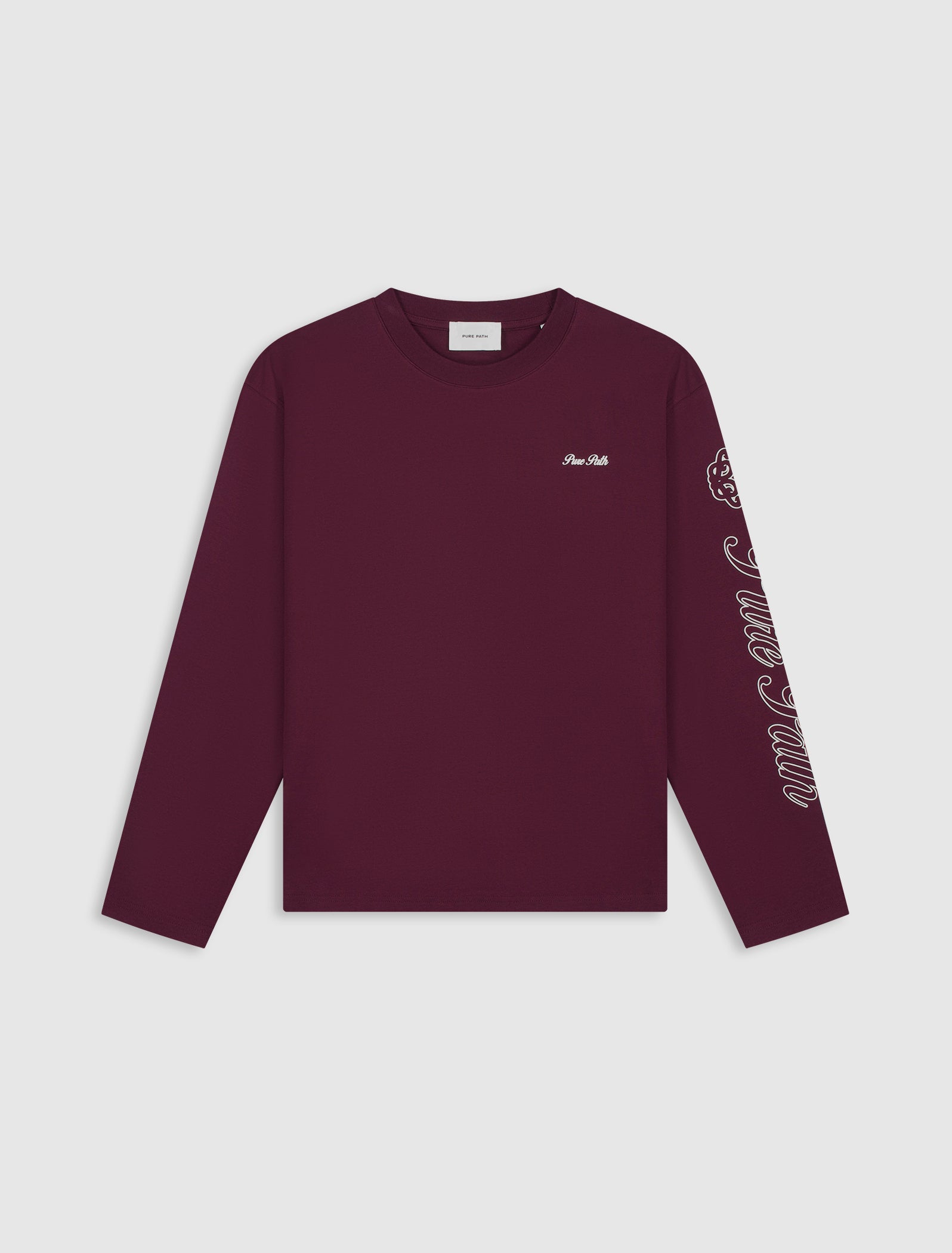 Essence Of Life Longsleeve T-shirt | Wine Red