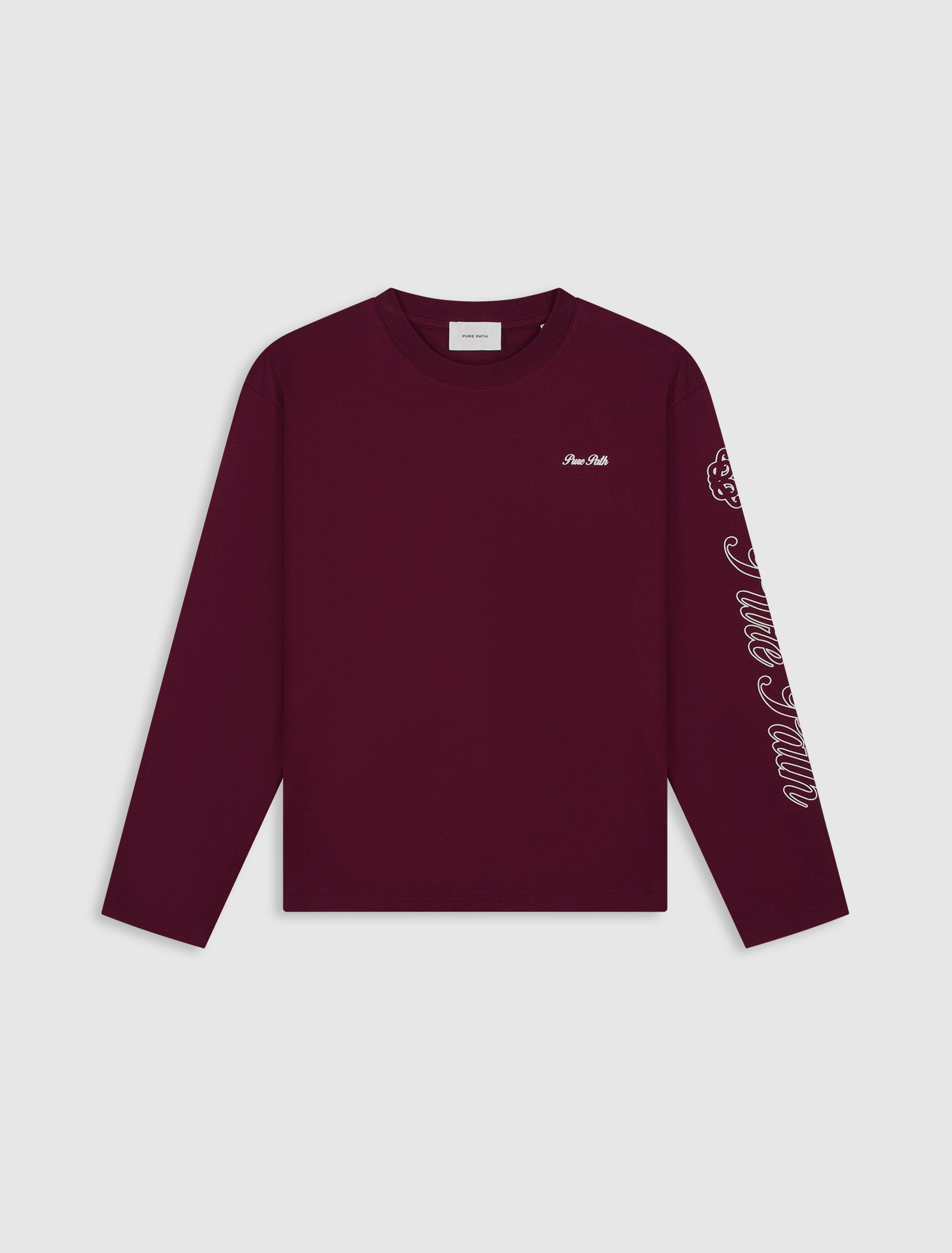 Essence Of Life Longsleeve T-shirt | Wine Red
