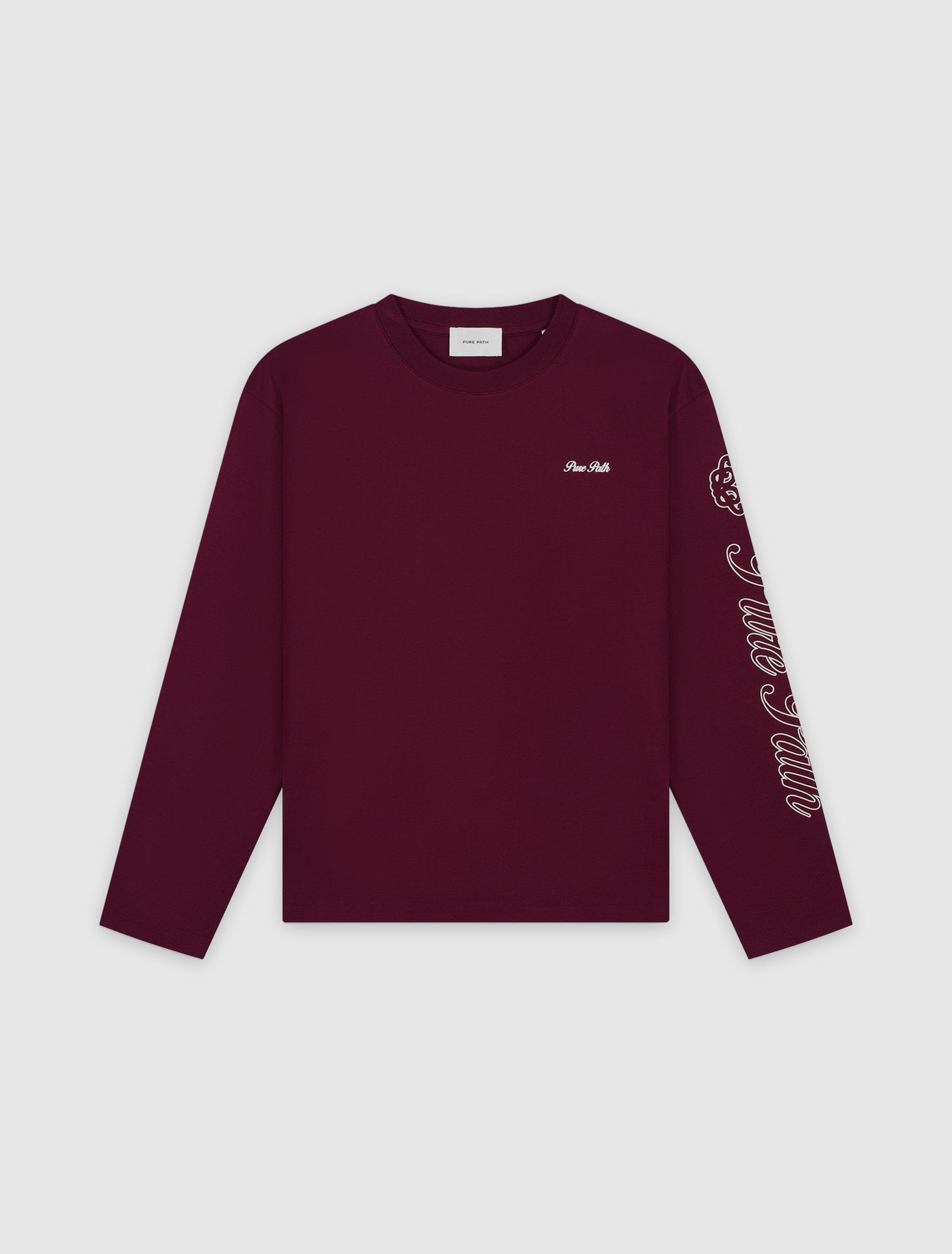 Essence Of Life Longsleeve T-shirt | Wine Red