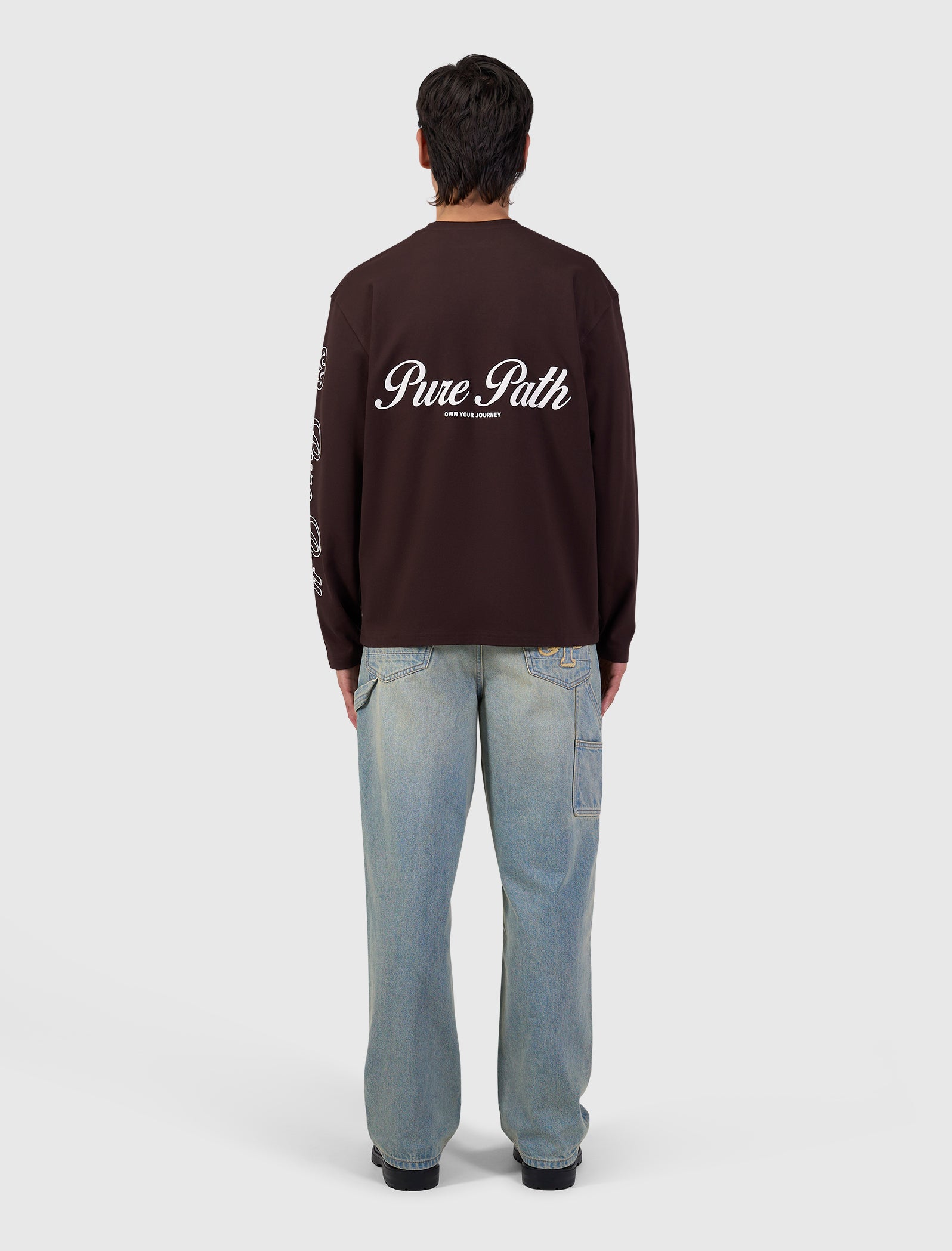 Essence Of Life Longsleeve T-shirt | Dark Brown