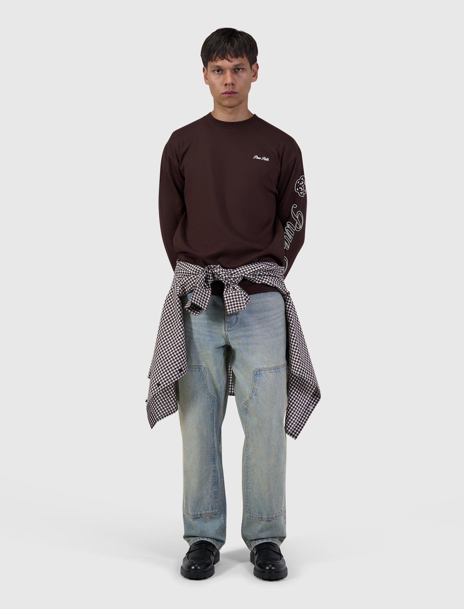 Essence Of Life Longsleeve T-shirt | Dark Brown