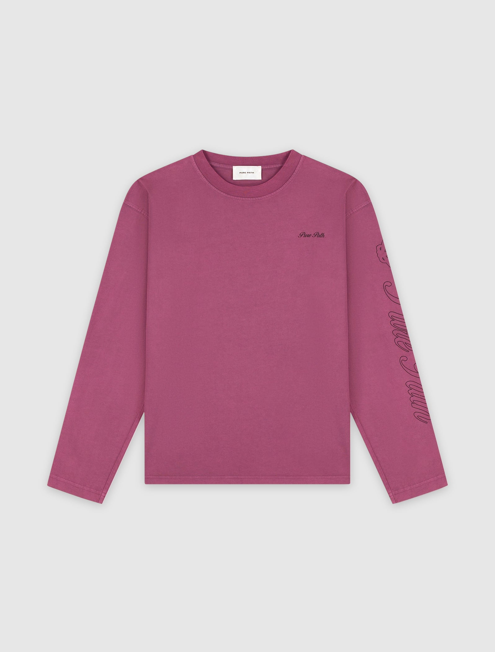 Washed Essence of Life Longsleeve T-shirt | Velvet