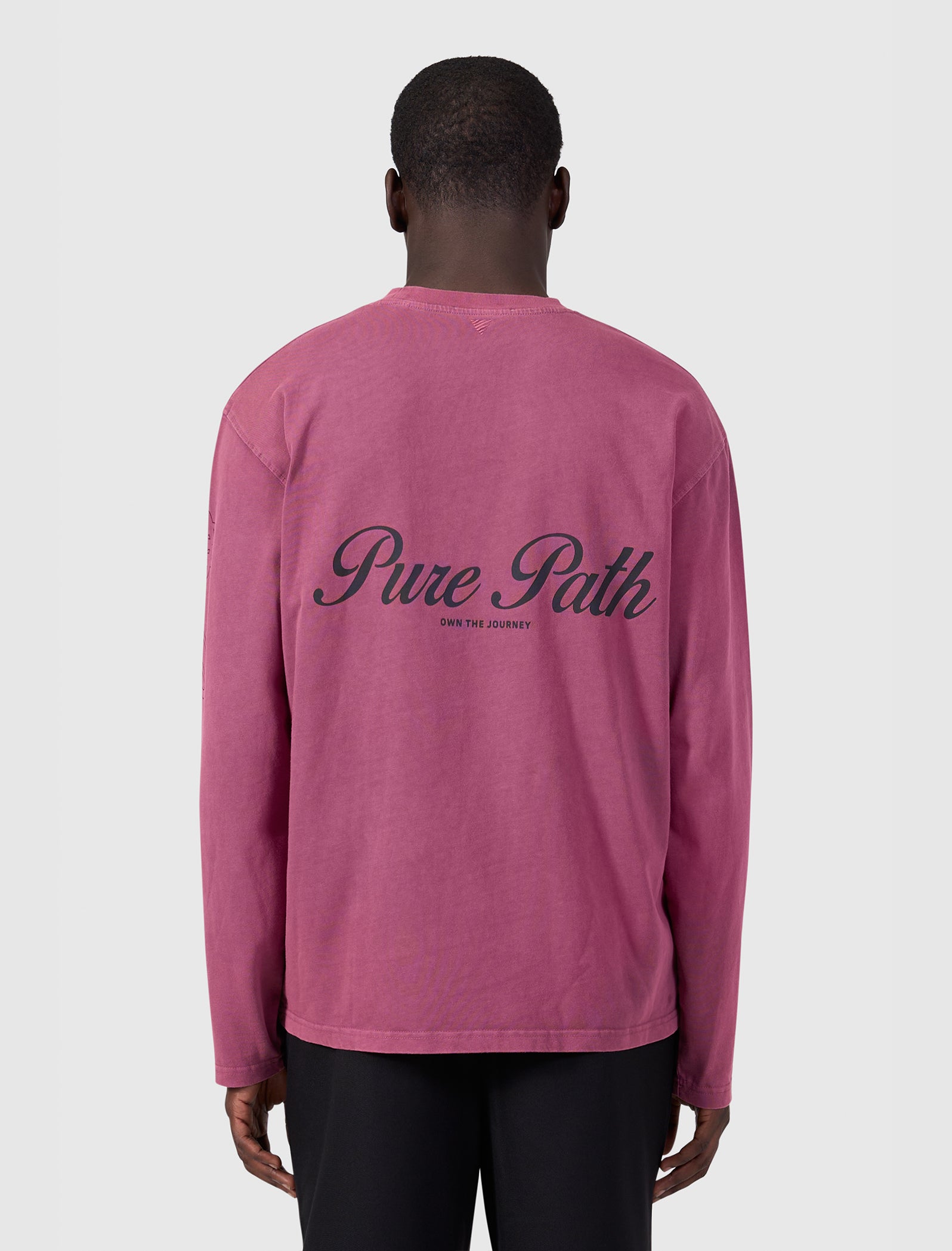 Washed Essence of Life Longsleeve T-shirt | Velvet
