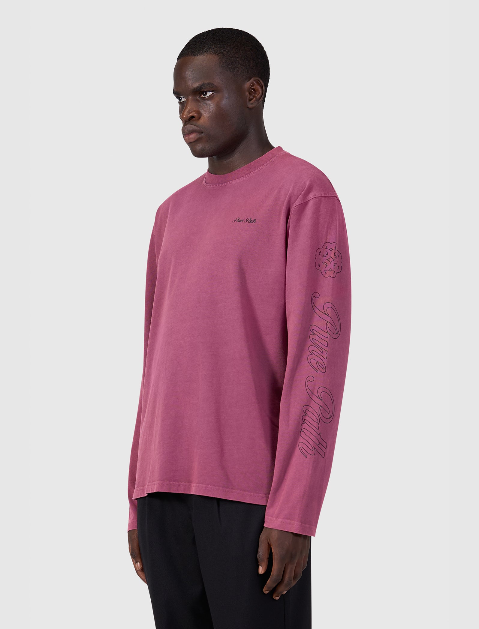Washed Essence of Life Longsleeve T-shirt | Velvet