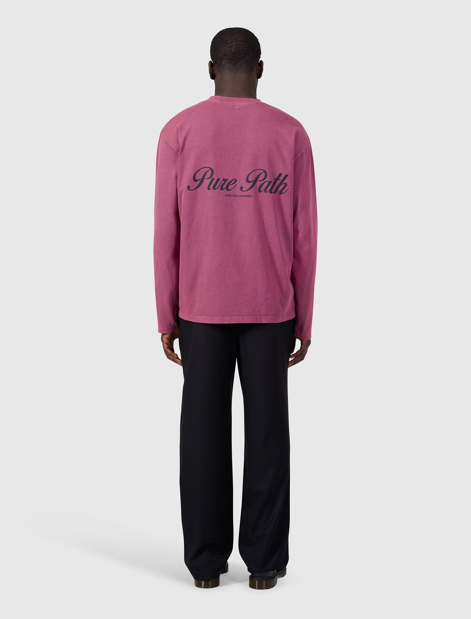 Washed Essence of Life Longsleeve T-shirt | Velvet