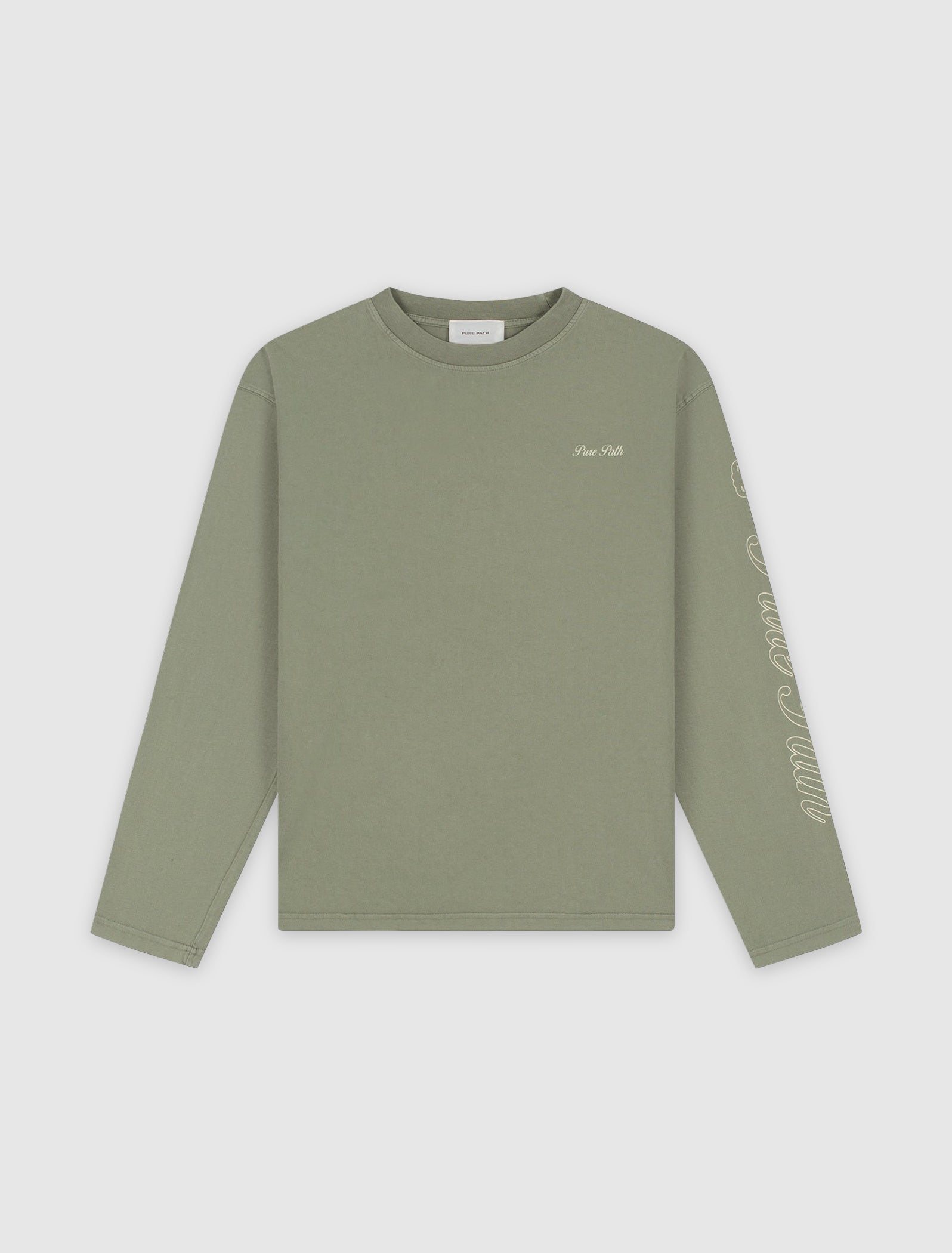 Washed Essence of Life Longsleeve T-shirt | Dark Army