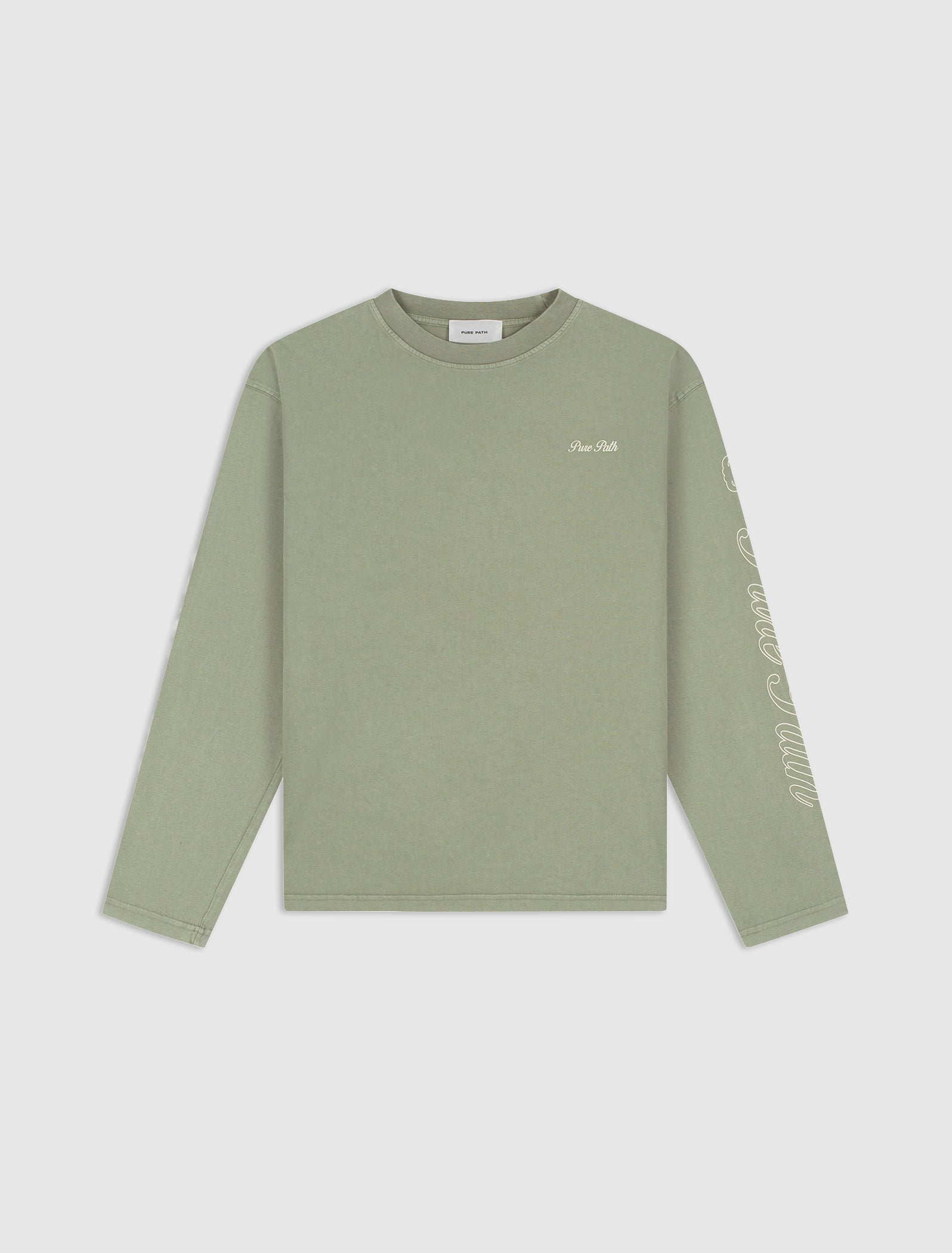Washed Essence of Life Longsleeve T-shirt | Dark Army