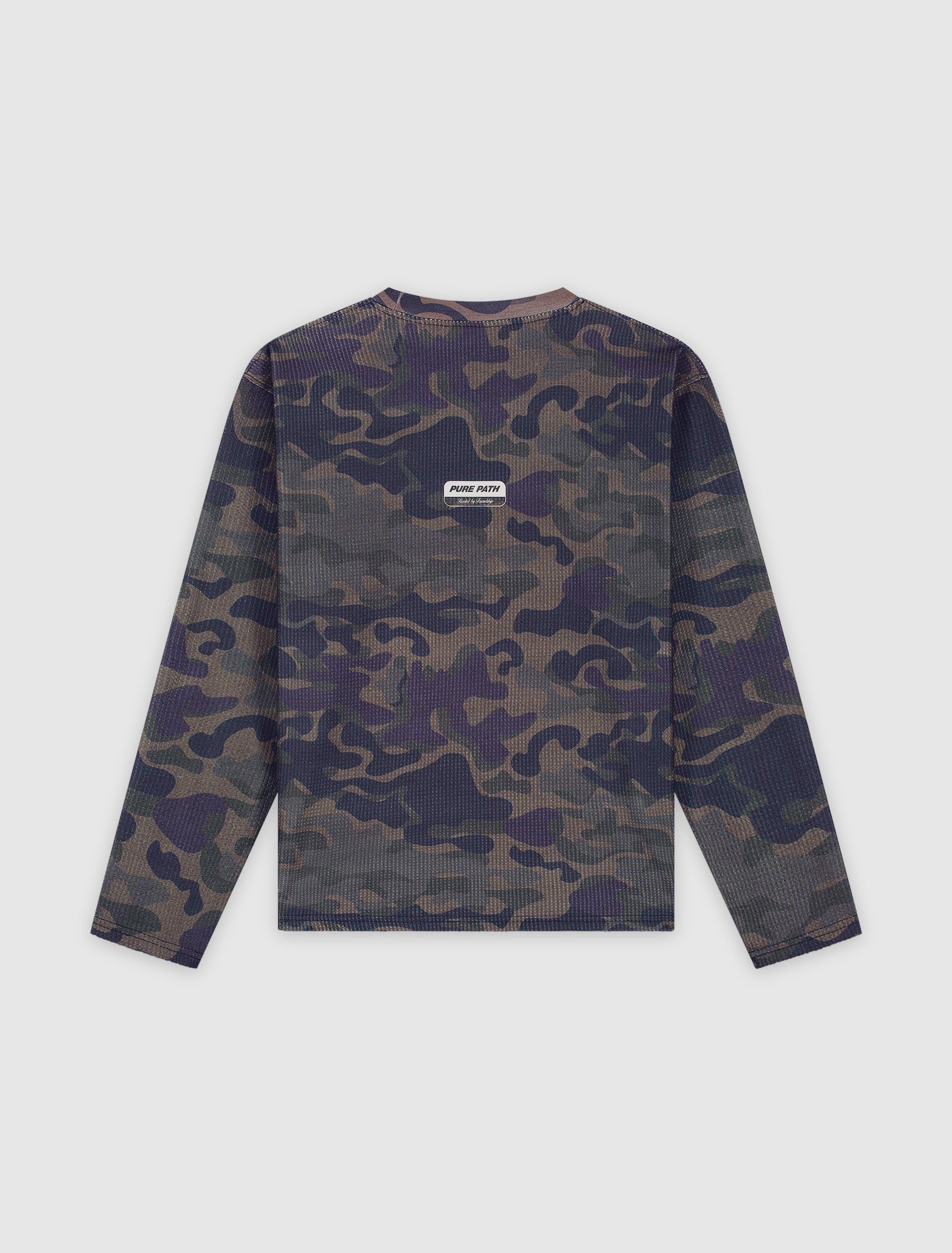 Camouflage Waffle Longsleeve T-shirt | Camouflage