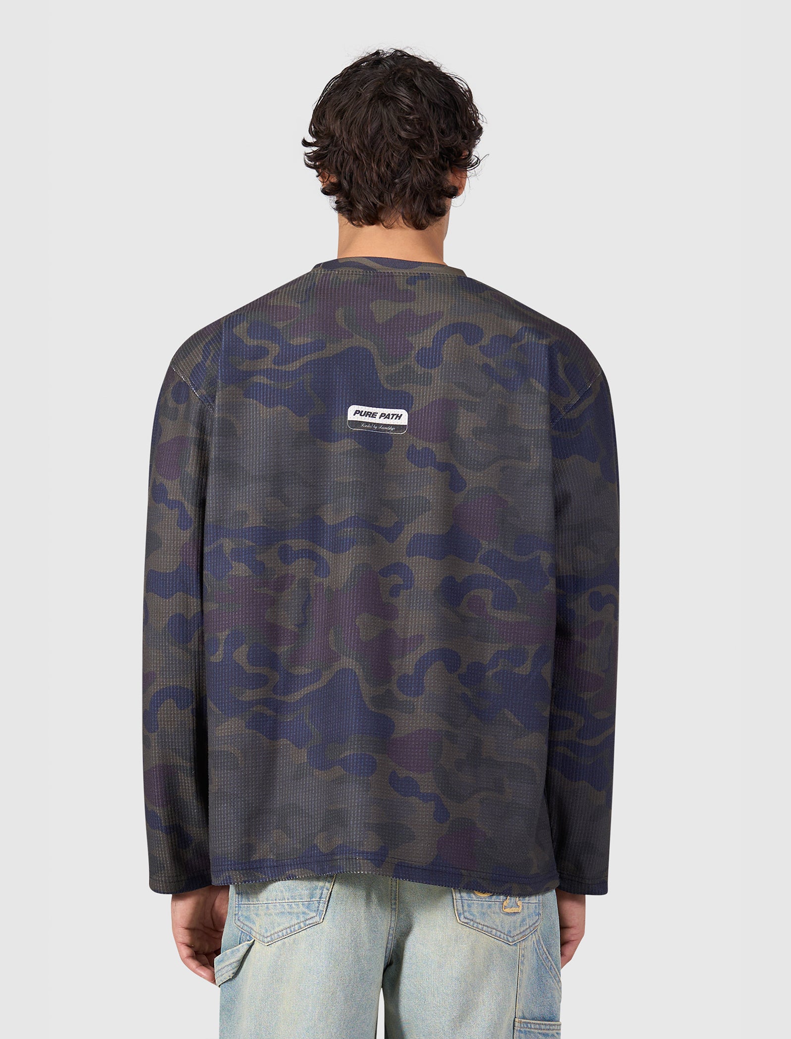 Camouflage Waffle Longsleeve T-shirt | Camouflage