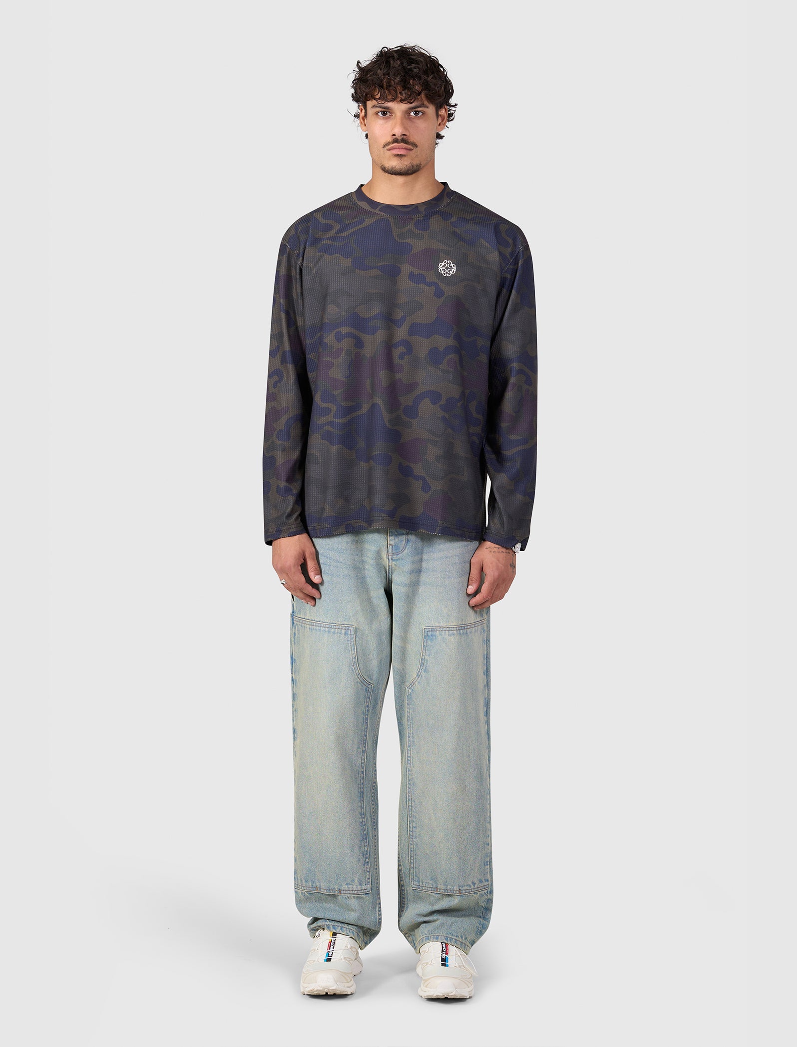 Camouflage Waffle Longsleeve T-shirt | Camouflage