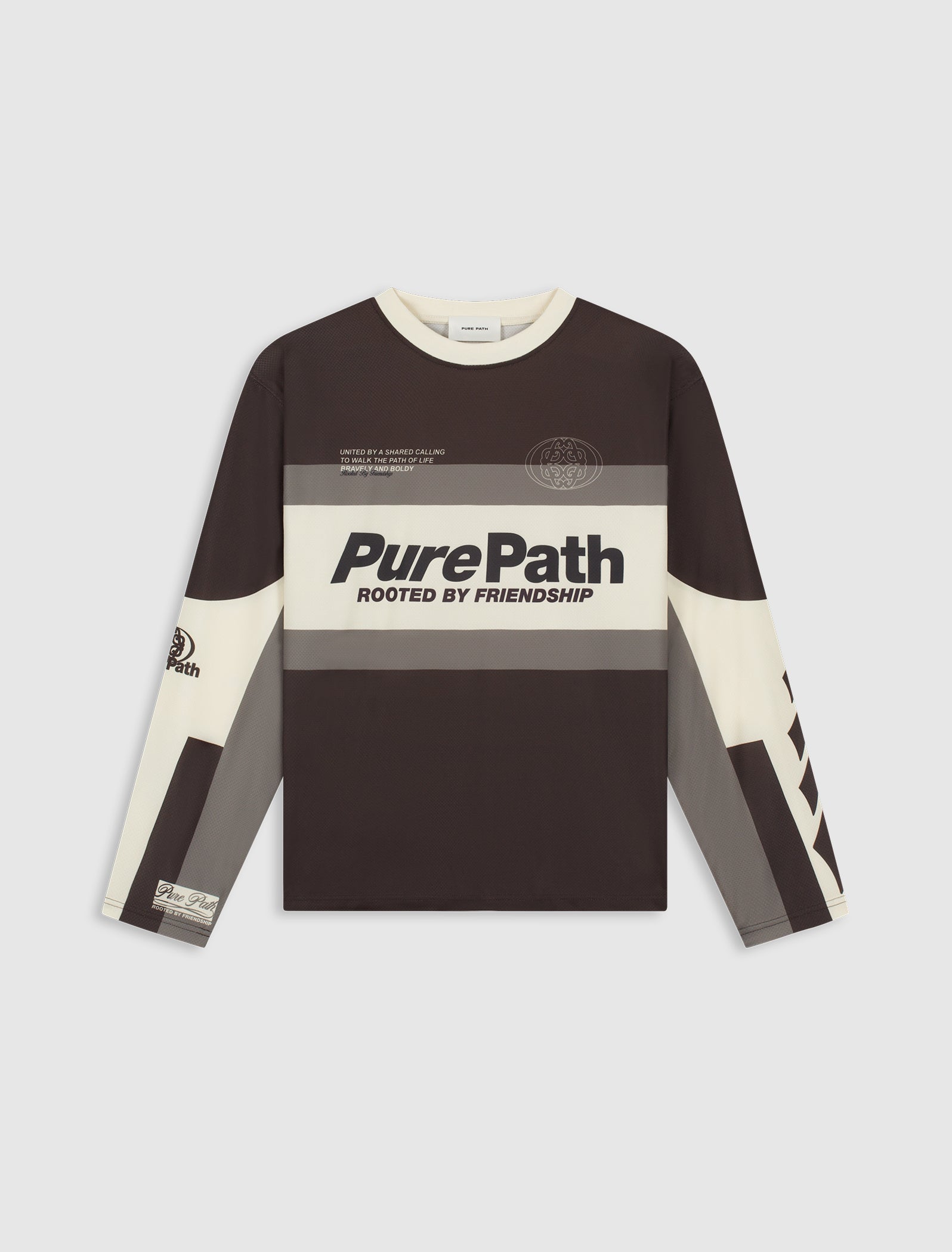 Cross Longsleeve Jersey | Dark Brown