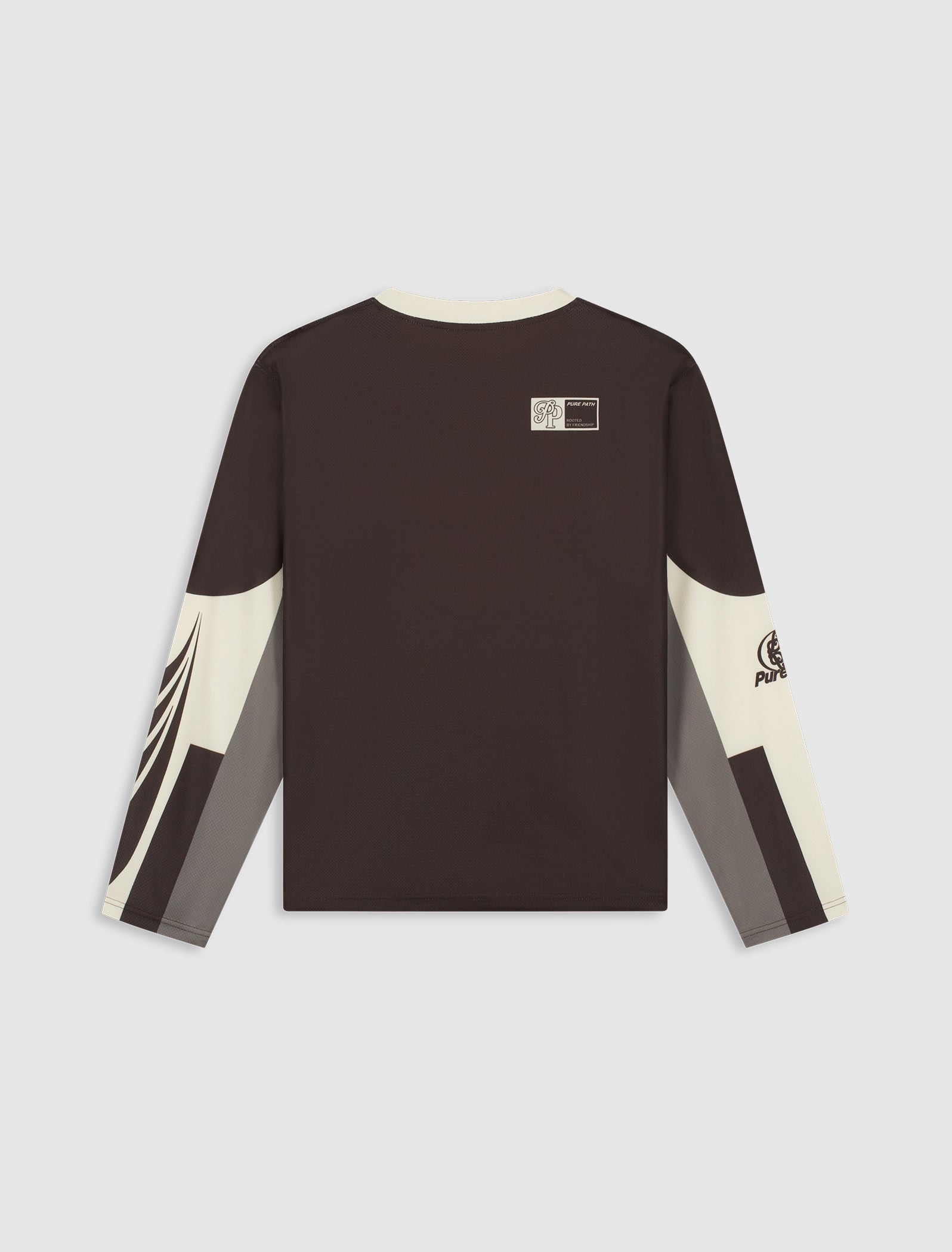 Cross Longsleeve Jersey | Dark Brown