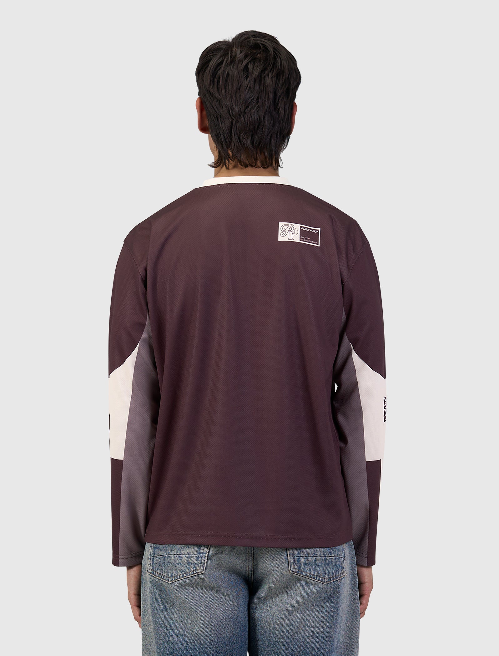 Cross Longsleeve Jersey | Dark Brown