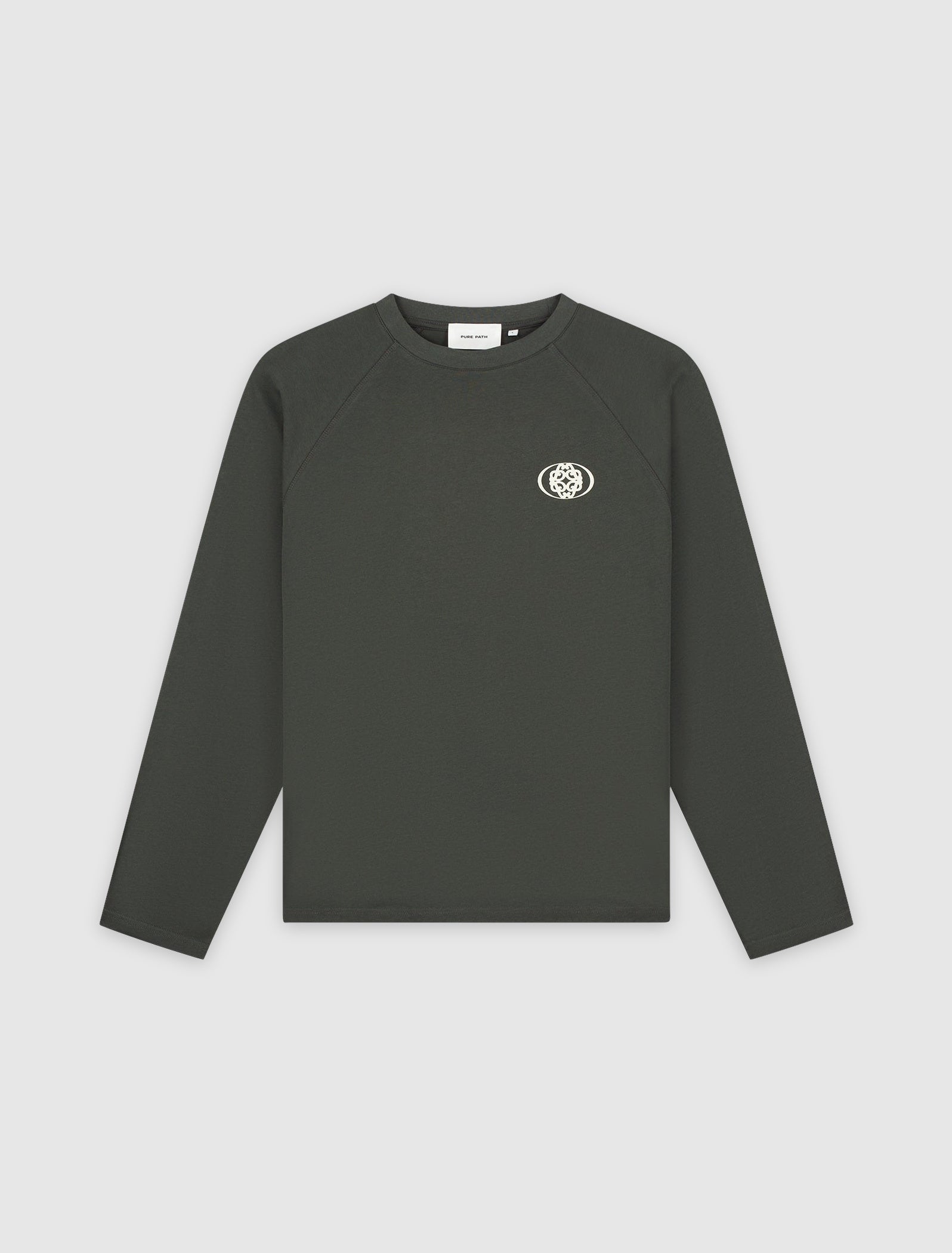 Monogram Raglan Longsleeve T-shirt | Dark Army