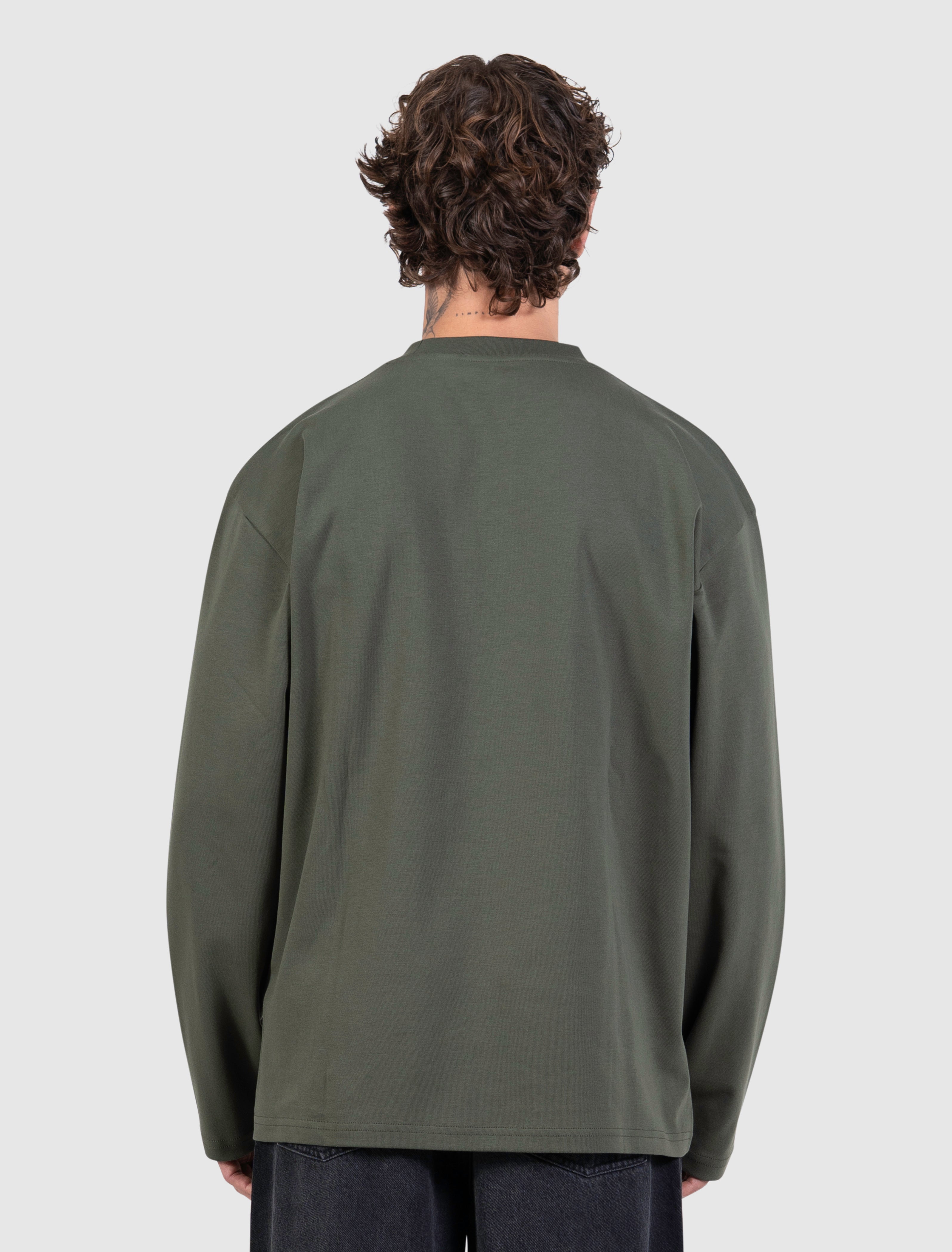 Emblem Badge Longsleeve T-shirt | Dark Army