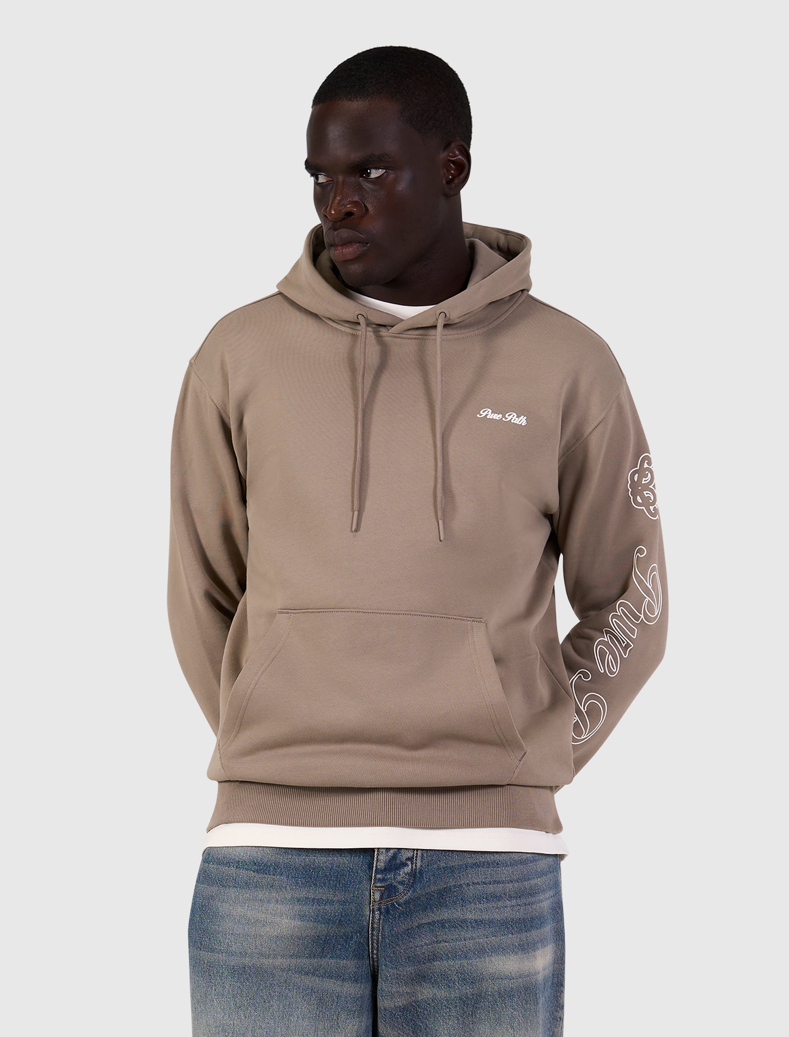 Essence Of Life Hoodie | Taupe
