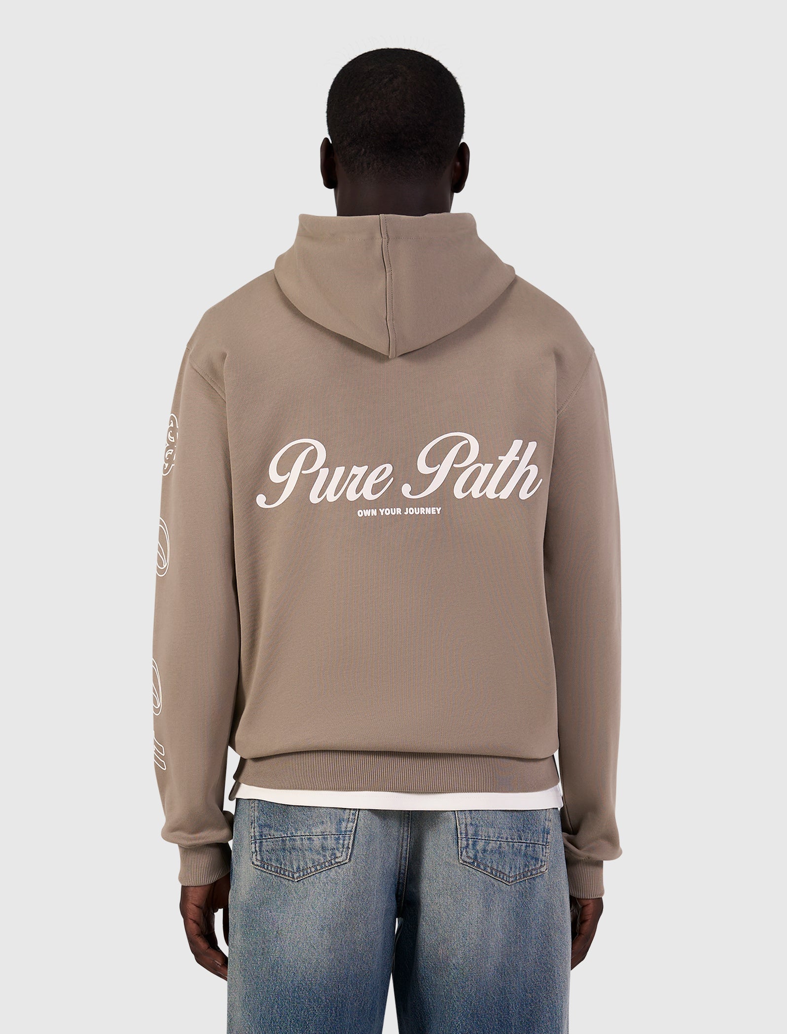 Essence Of Life Hoodie | Taupe