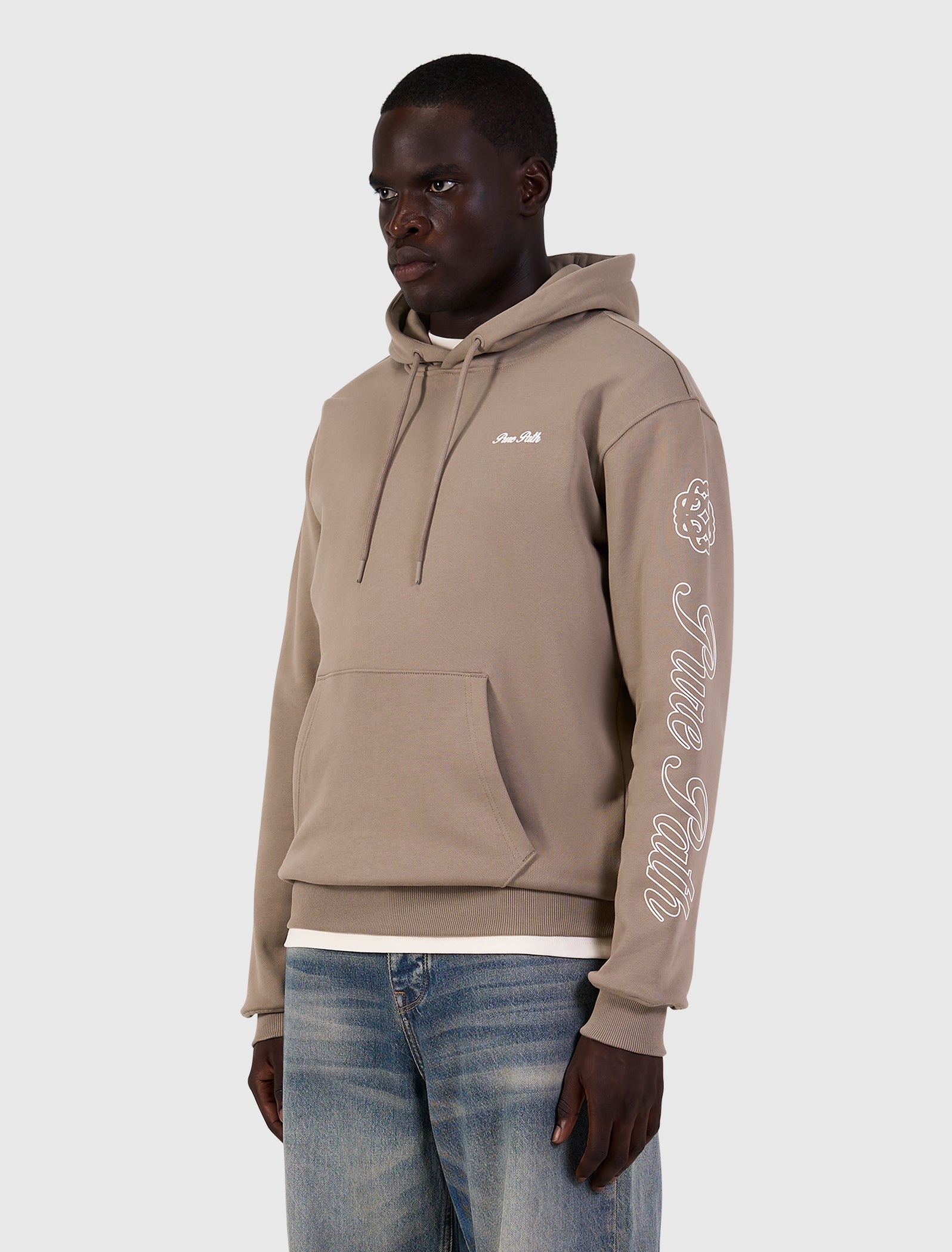 Essence Of Life Hoodie | Taupe