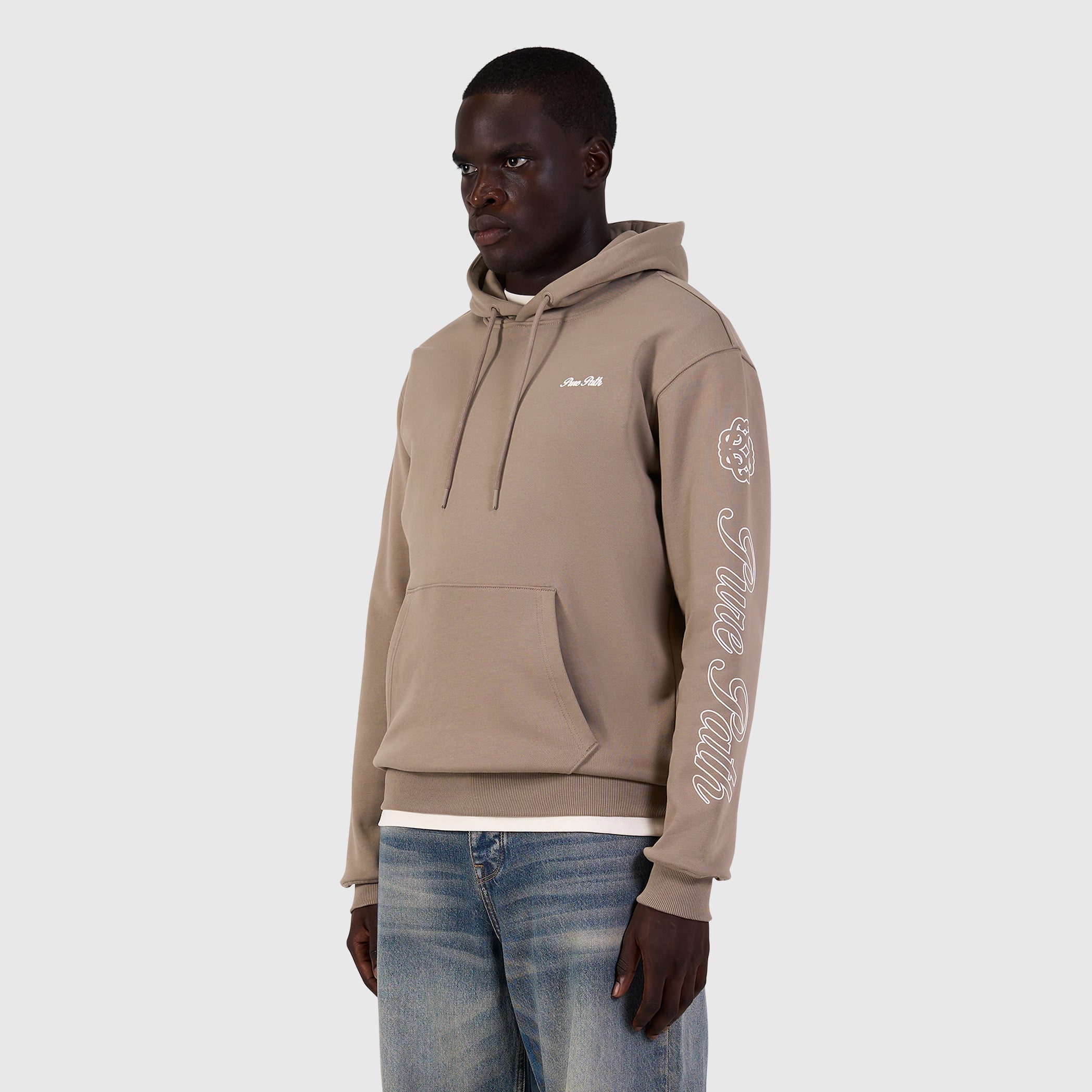 Essence Of Life Hoodie | Taupe