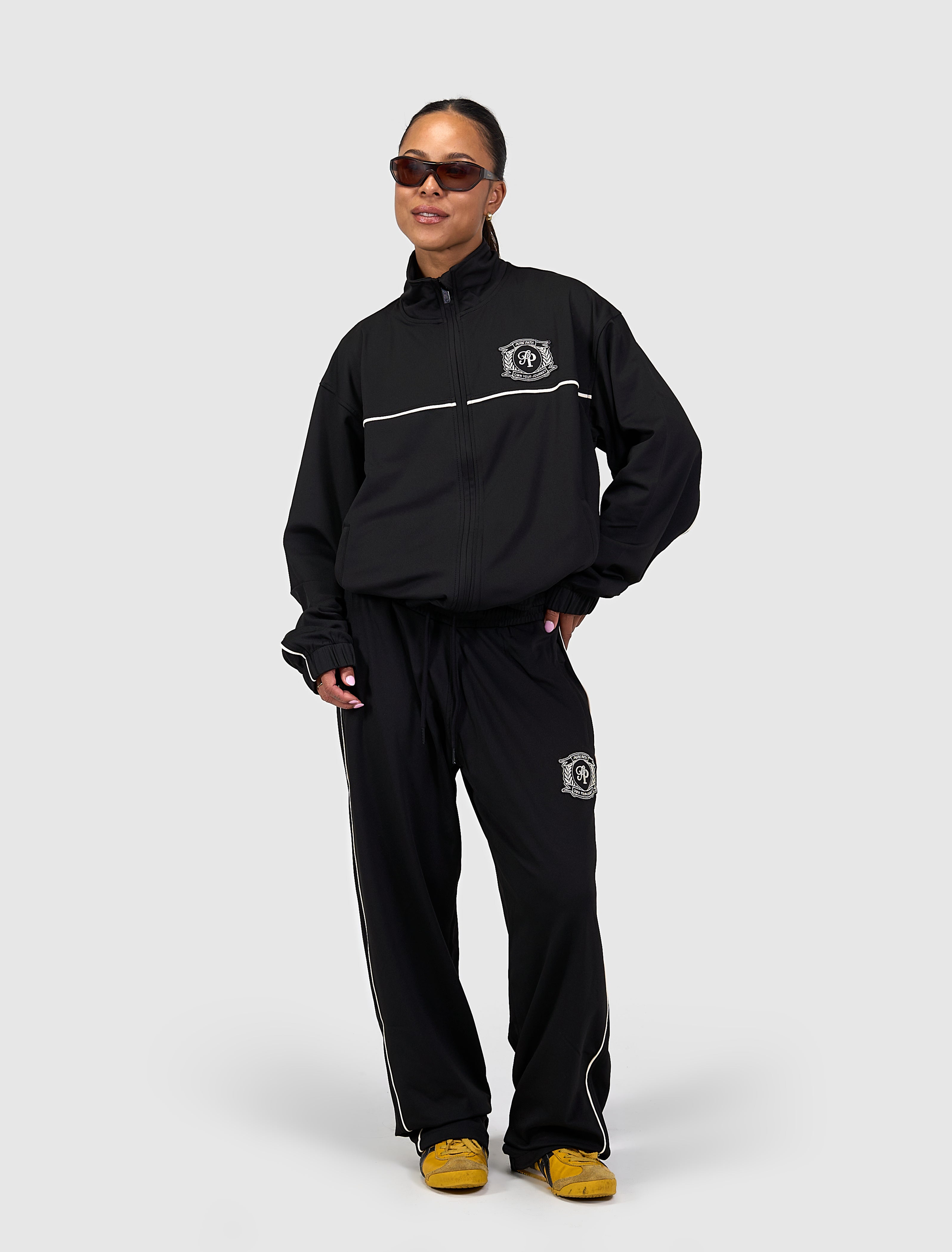 Society Track Jacket | Black